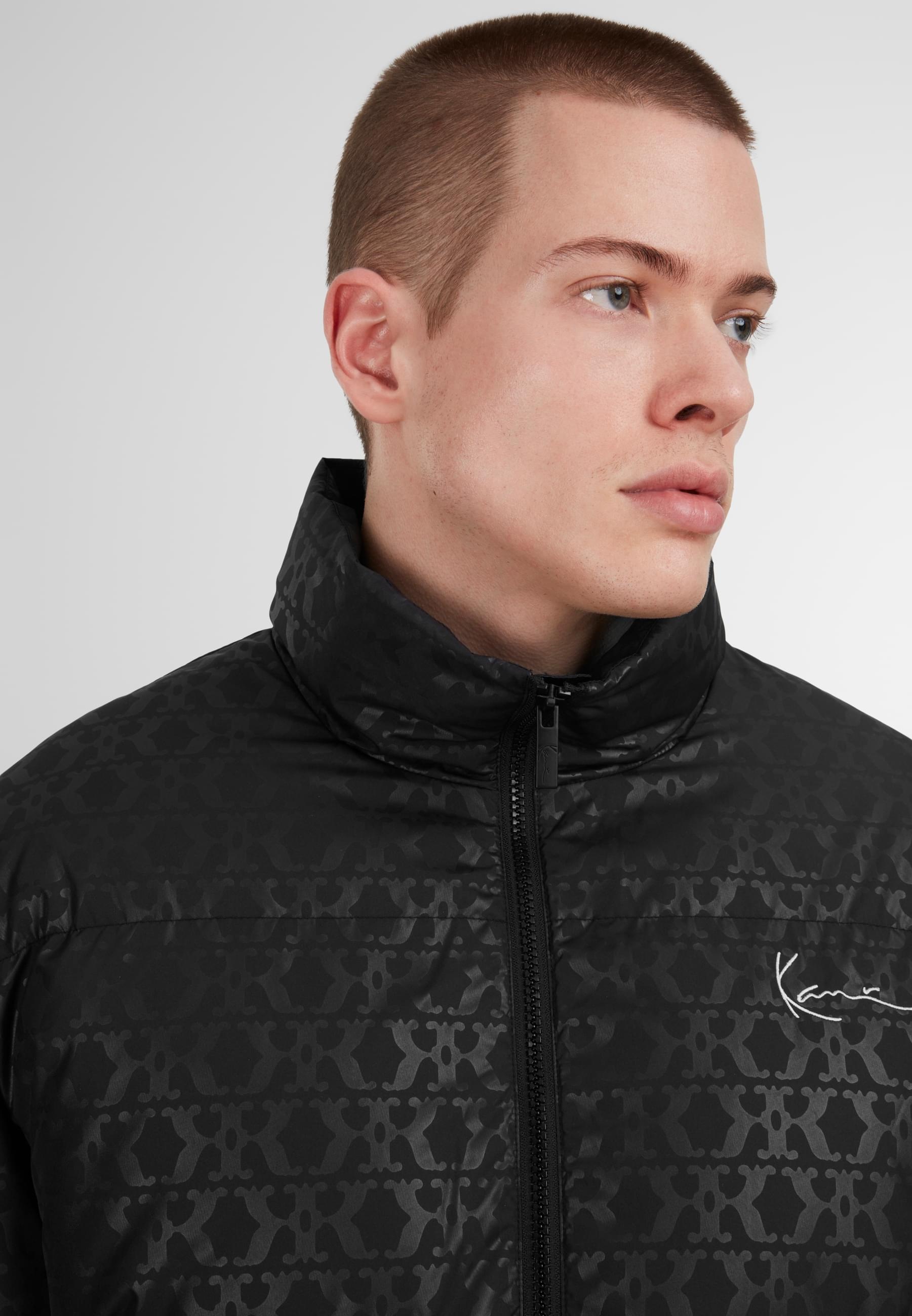 Karl Kani Winterjacke »Karl Kani Aop Signature Puffer Jacket« 1 Stk. tlg. ohne Kapuze