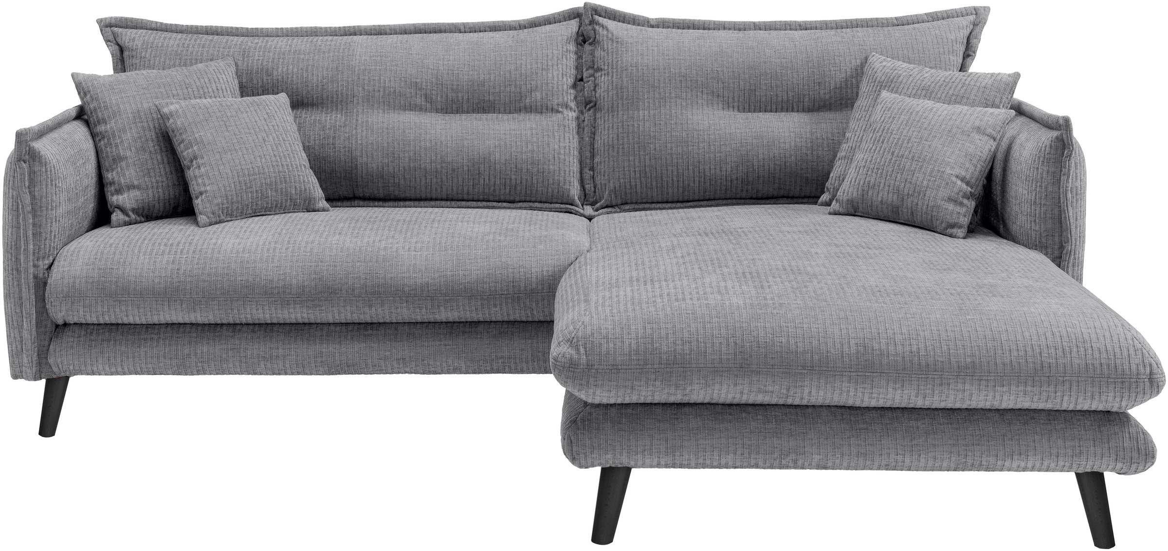 Home affaire Ecksofa »Lazio modernes Design, bequem, schmale Armlehnen, OTT günstig online kaufen