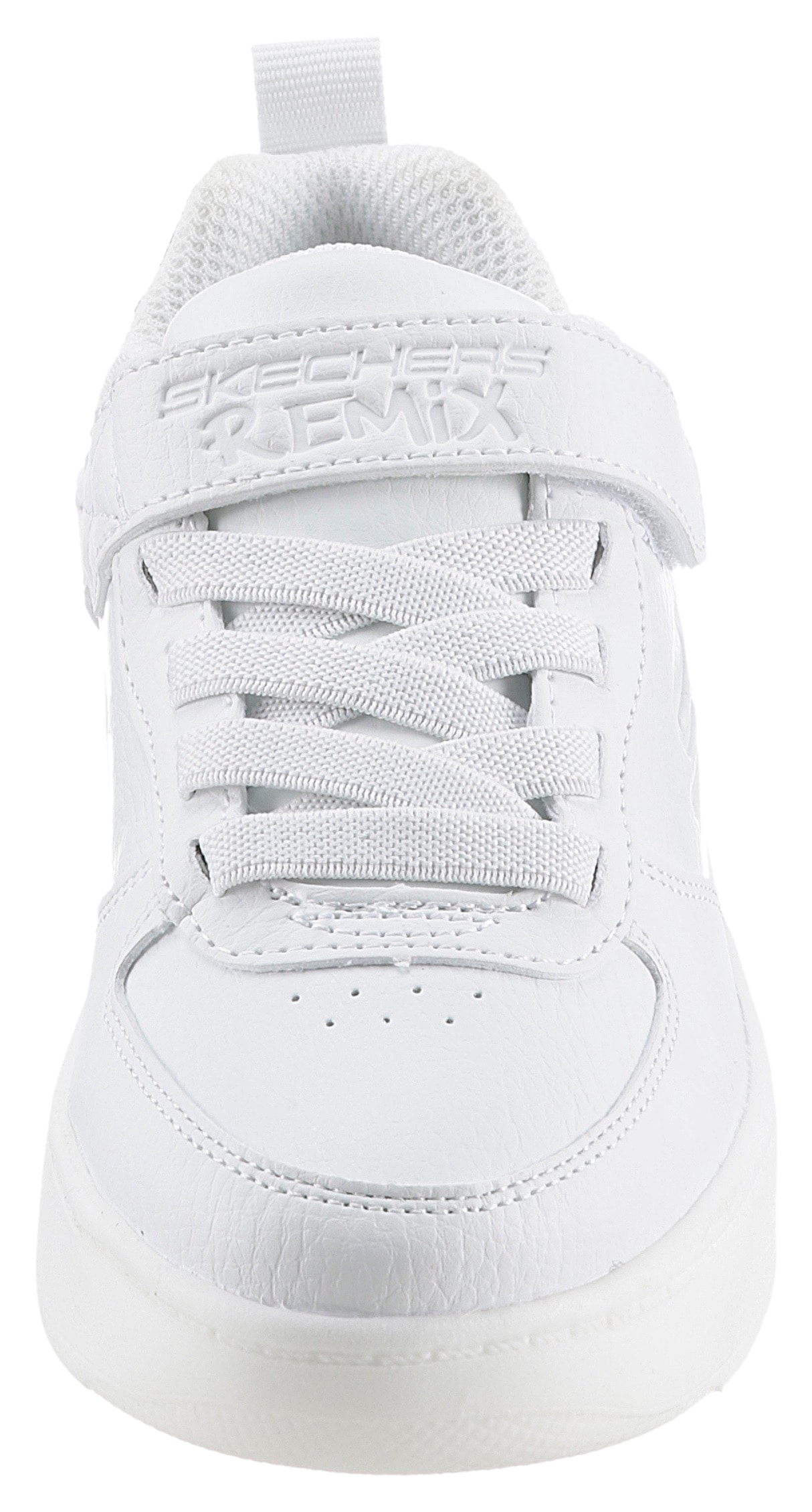 Skechers Sneaker »Blinkschuh SPORT COURT 92- SHOW MADDOX«, Schnürschuh mit Blinkfunktion, Größenschablone zum Download