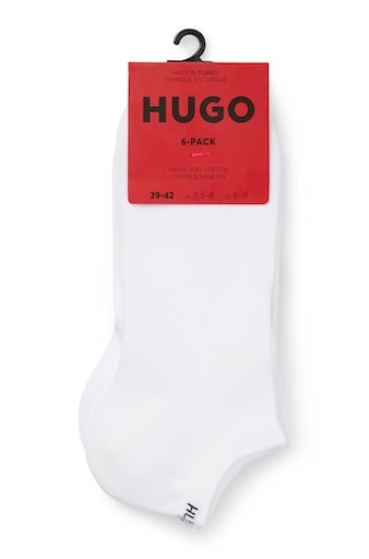 HUGO Underwear Socken »6P AS UNI CC«, (Set, 6 Paar), mit Logodetails