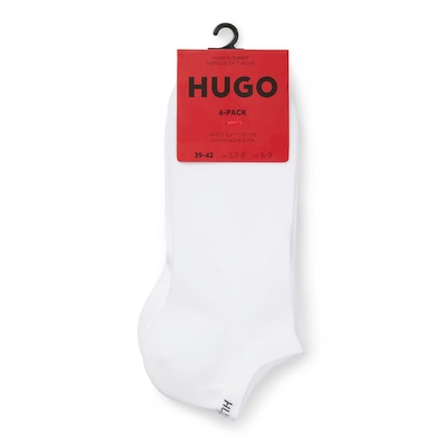 HUGO Socken »6P AS UNI CC«, (Set, 6 Paar), mit Logodetails online bestellen
