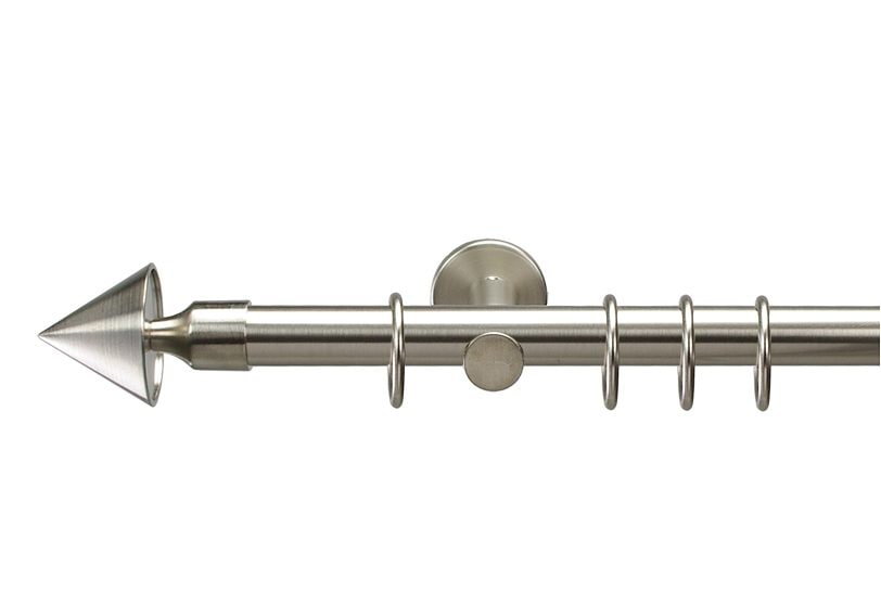 Liedeco Gardinenstange »Kegel« Ø 20 mm 1 läufig-läufig Fixmaß günstig online kaufen