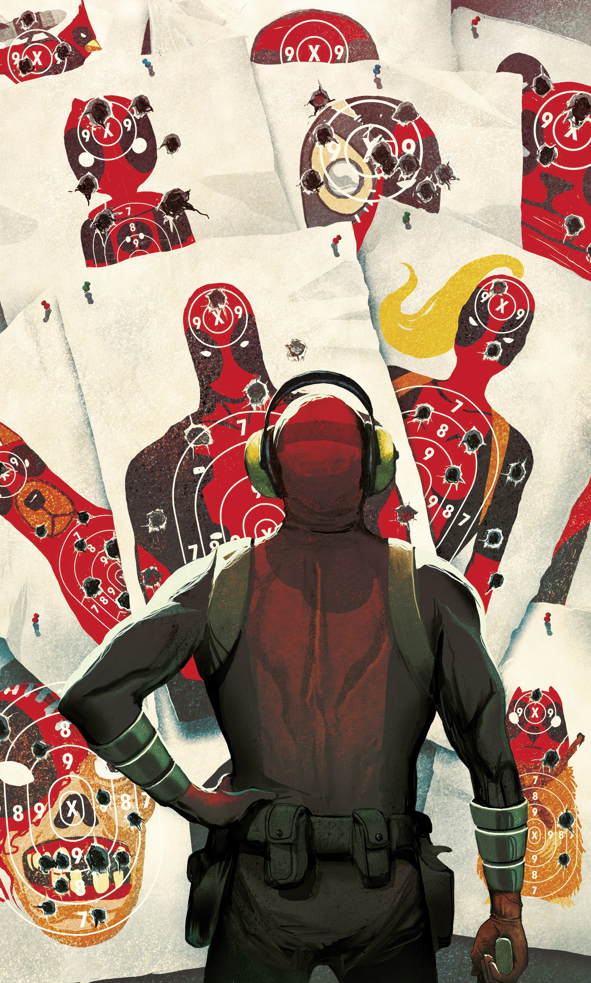 Komar Kindertapete »Marvel Deadpool Target Shooting«, bedruckt günstig online kaufen