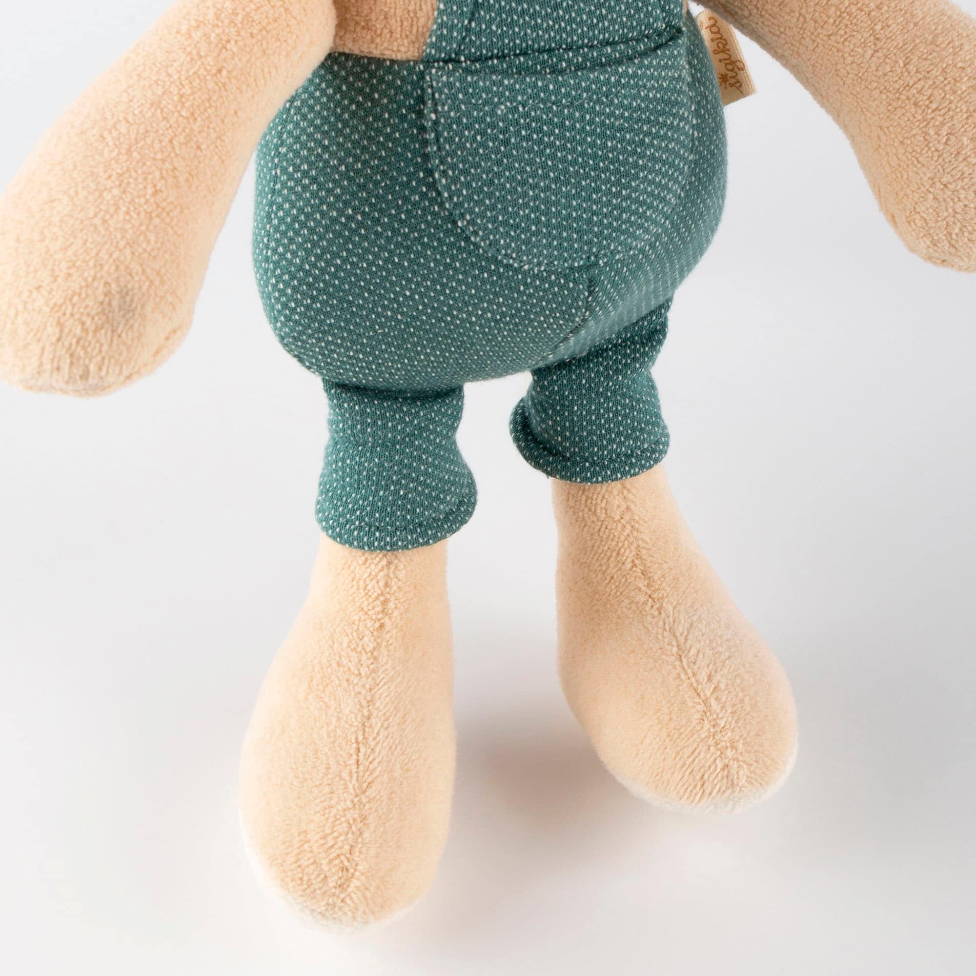 Sigikid Kuscheltier »Sweety, Latzhosen Hase, grün«