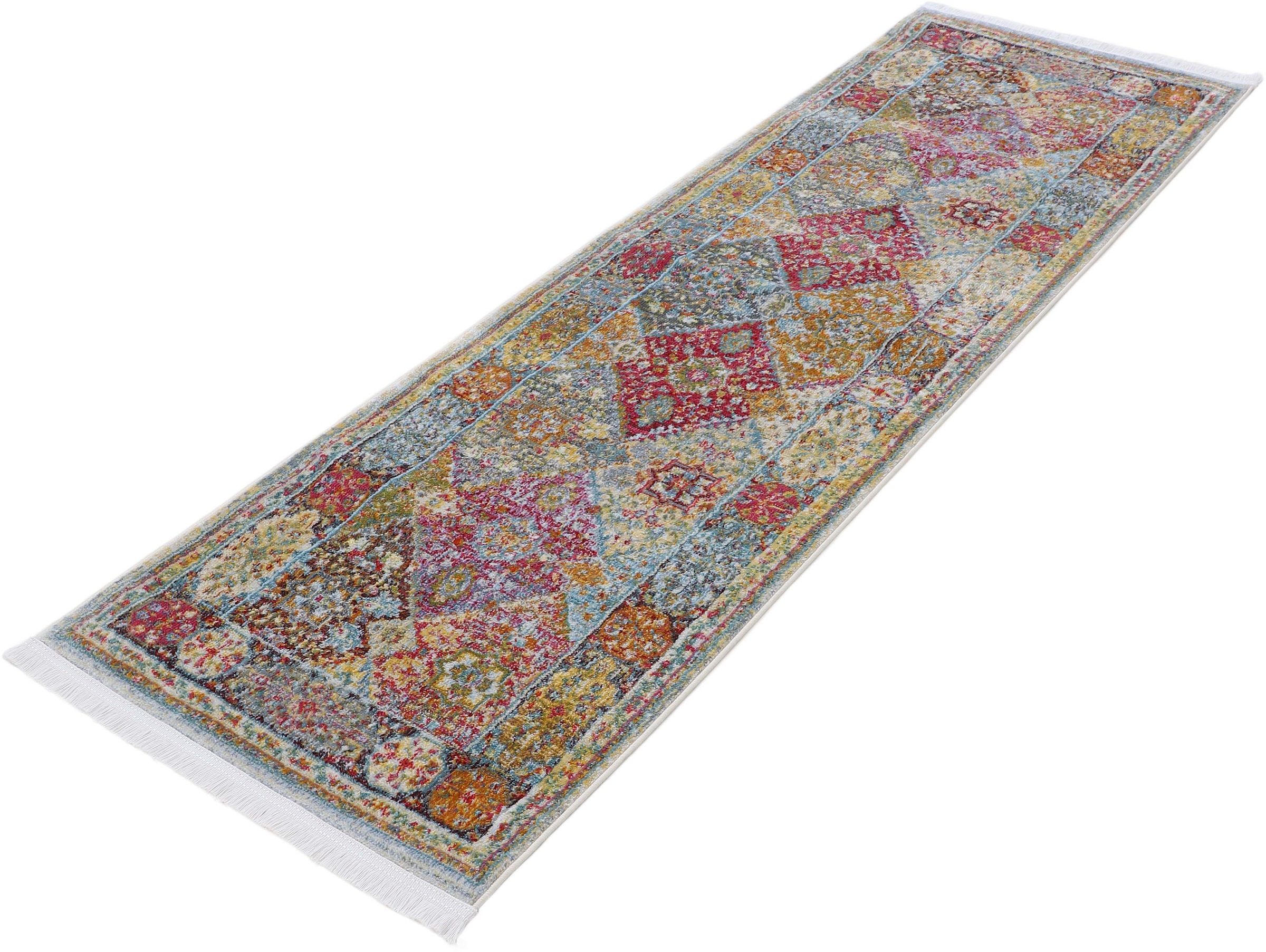 carpetfine Teppich »Harleen«, rechteckig, 8 mm Höhe, Vintage Look, Wohnzimmer
