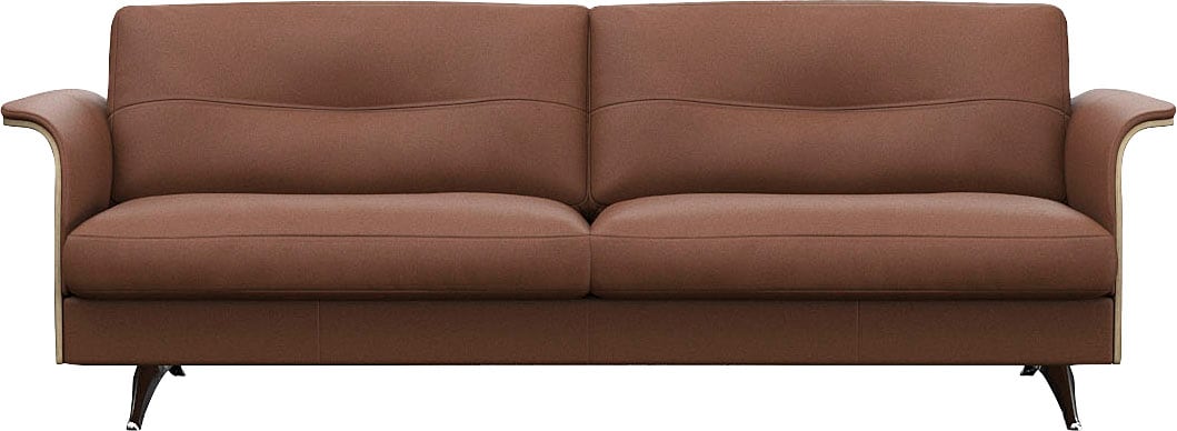 FLEXLUX 3-Sitzer »Glow, super bequem durch hochwertigem Sitzaufbau mit Federkern«, Modernes skandinavisches Design