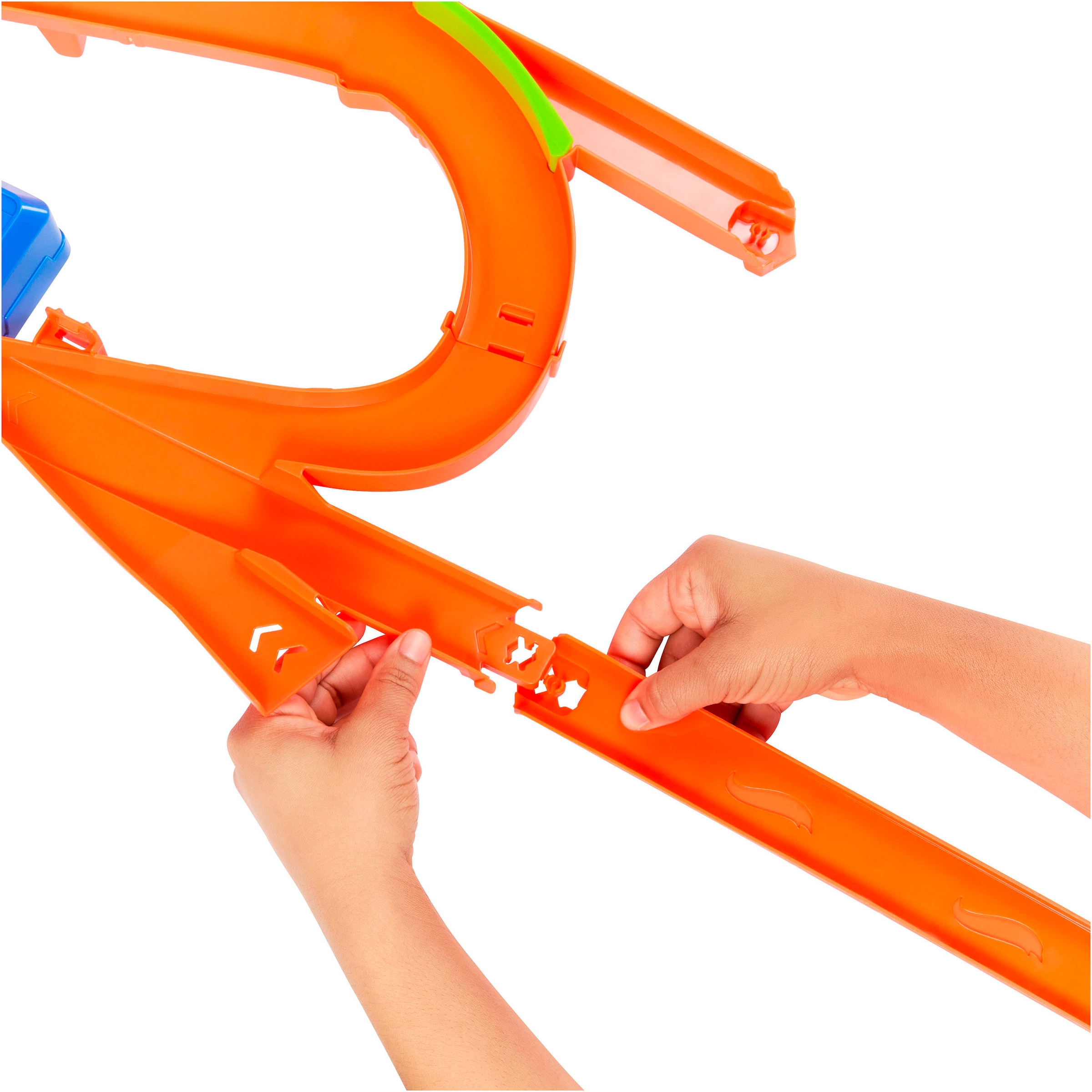Hot Wheels Autorennbahn »Unendliche Crash-Action«, mit batteriebetriebenen Beschleuniger