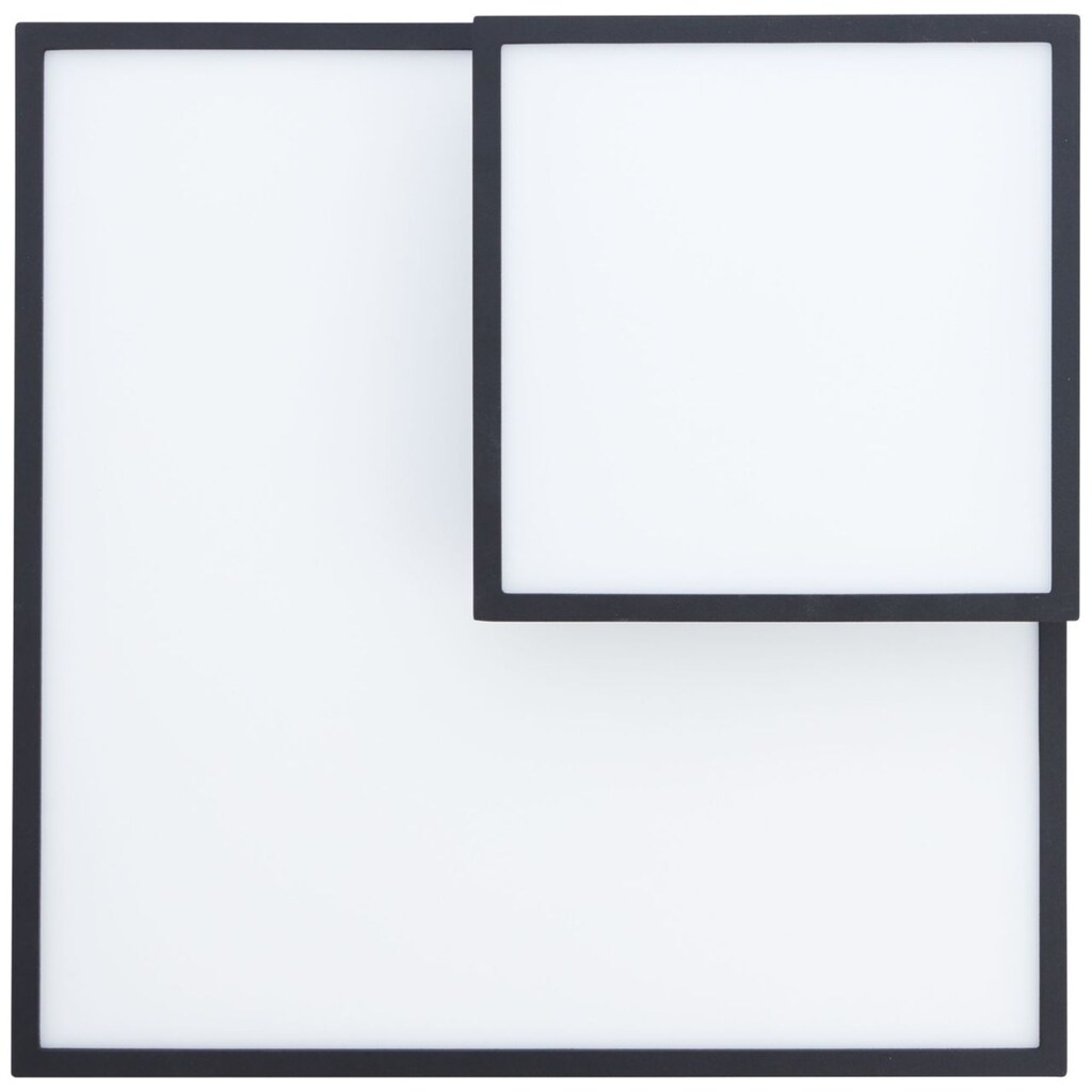 Brilliant LED Panel »Bility«, 1 flammig-flammig, 62x47 cm, easydim-Funktion, 3600lm, warmweiß, schwenkbar, schwarz/weiß