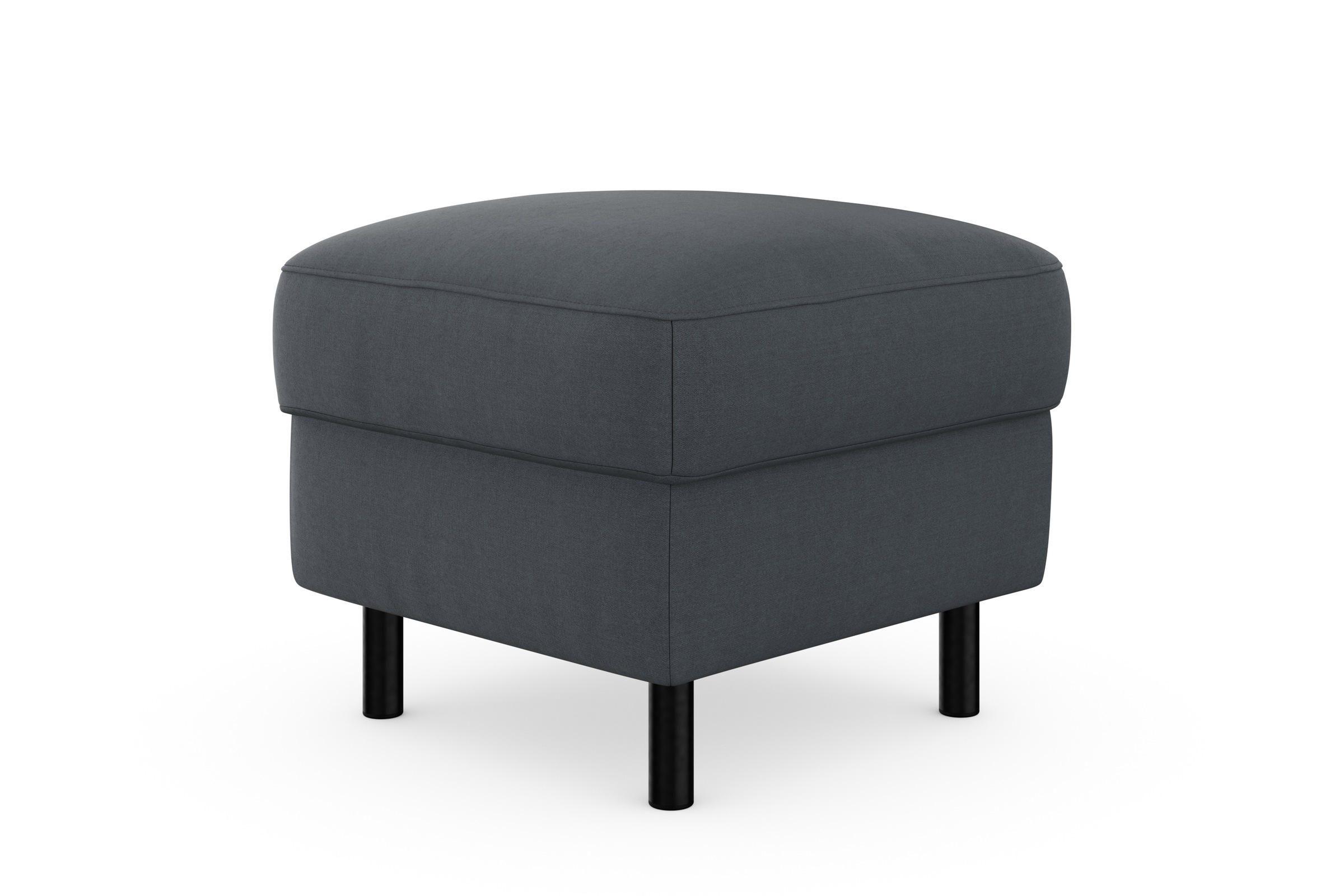 sit&more Stauraumhocker »Sinatra«, Sitzfläche ist abnehmbar, mattschwarze Metallfüße
