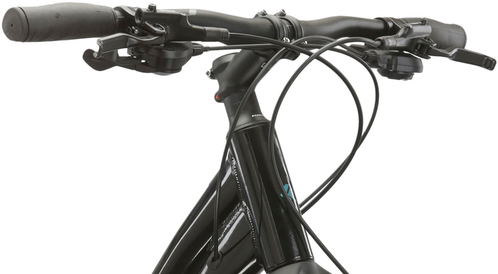 Kross Crossrad »Crossrad Evado 5.0 schwarz 18 Gänge«, 18 Gang, Shimano, CUES U3020 Schaltwerk, Kettenschaltung
