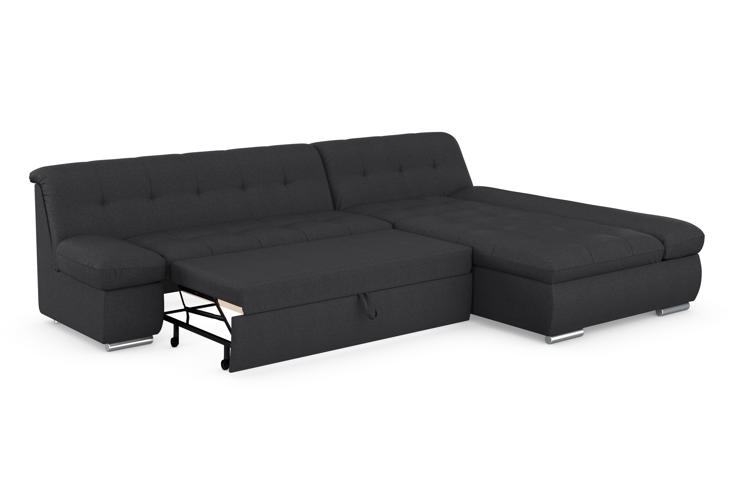 DOMO collection Ecksofa »Mona L-Form«, wahlweise mit Bettfunktion