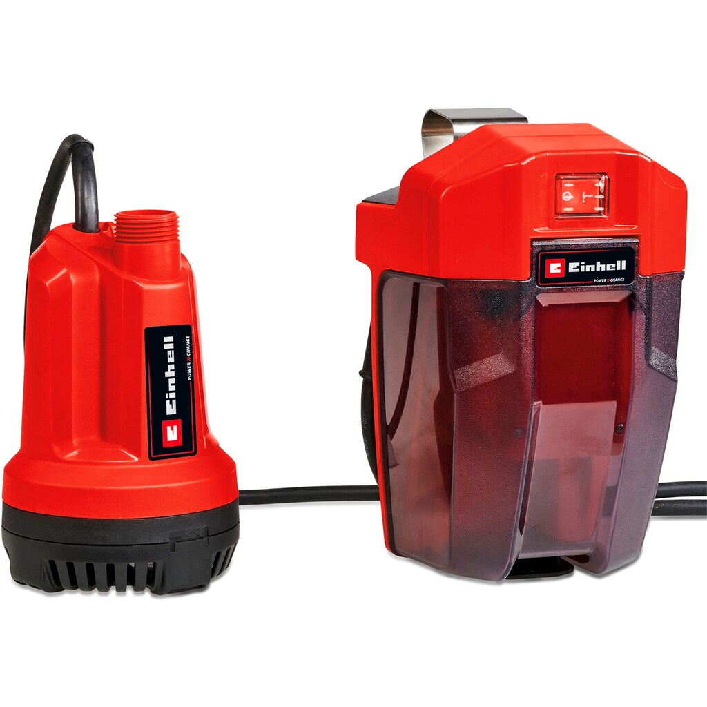 Einhell Klarwasserpumpe »GE-SP 18 Li -Solo«, 5000 l/h max. Fördermenge