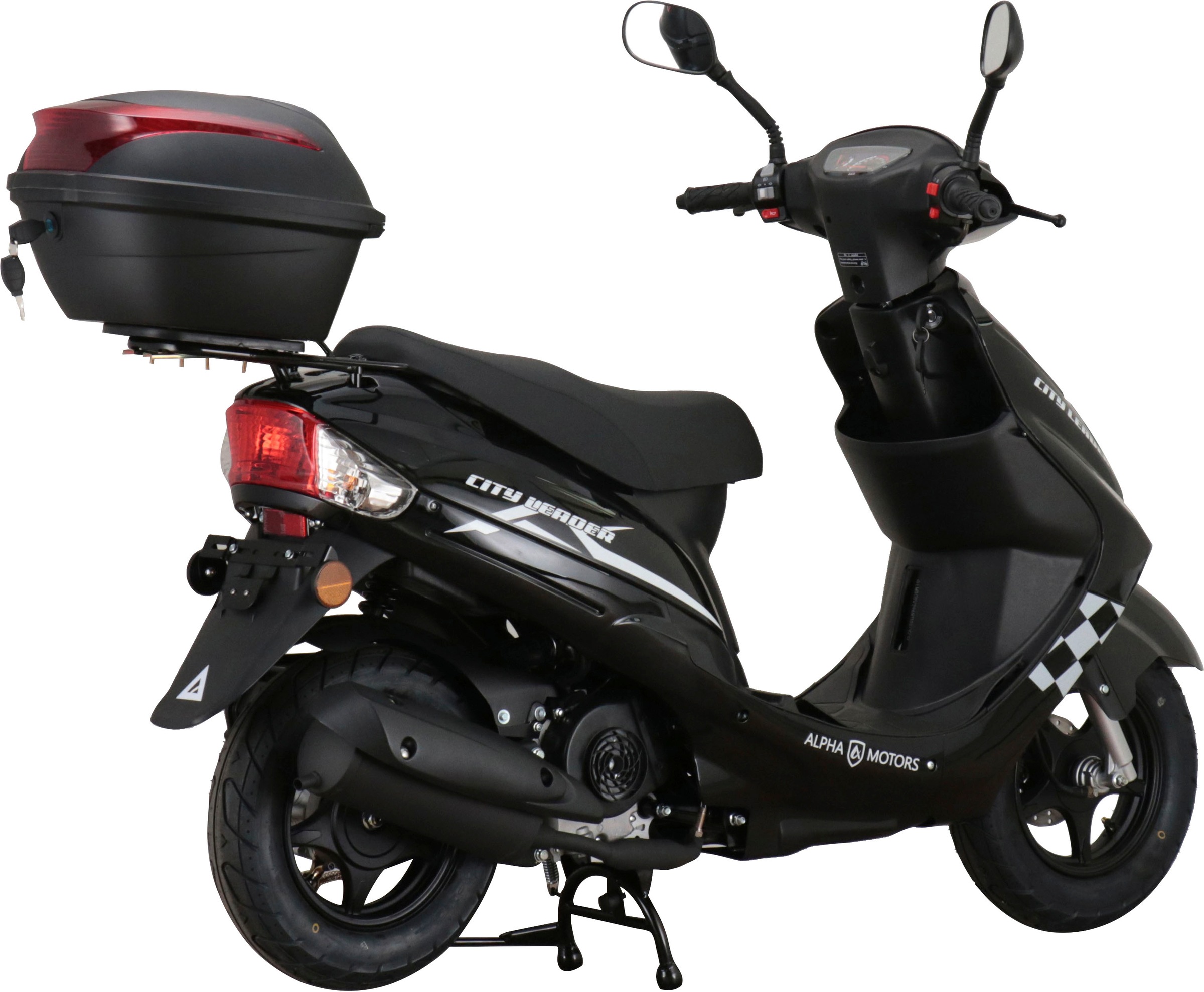 Alpha Motors Motorroller »CityLeader«, 50 cm³, 25 km/h, Euro 5, 2,72 PS, inkl. Topcase