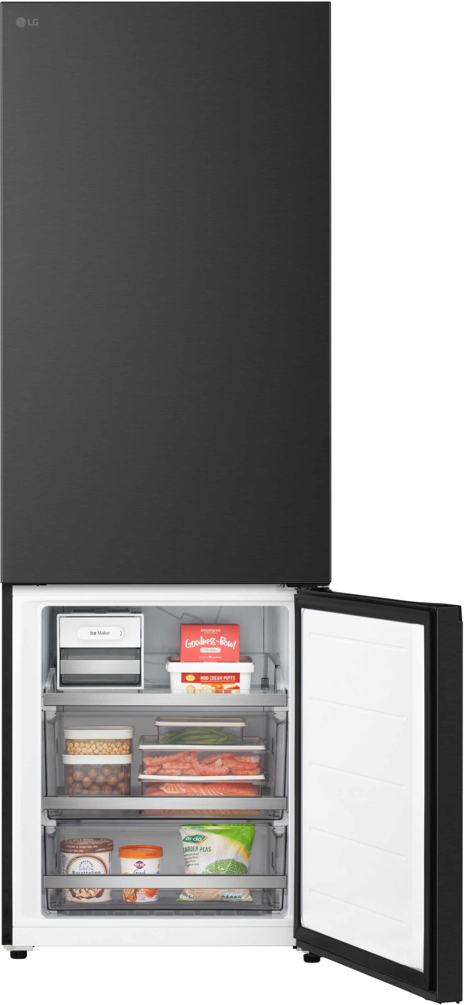 LG Kühl-/Gefrierkombination Serie 7 »GBBW726AEV« 203 cm hoch 69,7 cm breit Vollintegrierbarer Kühlschrank dank frontaler Luftzufuhr und Abluft
