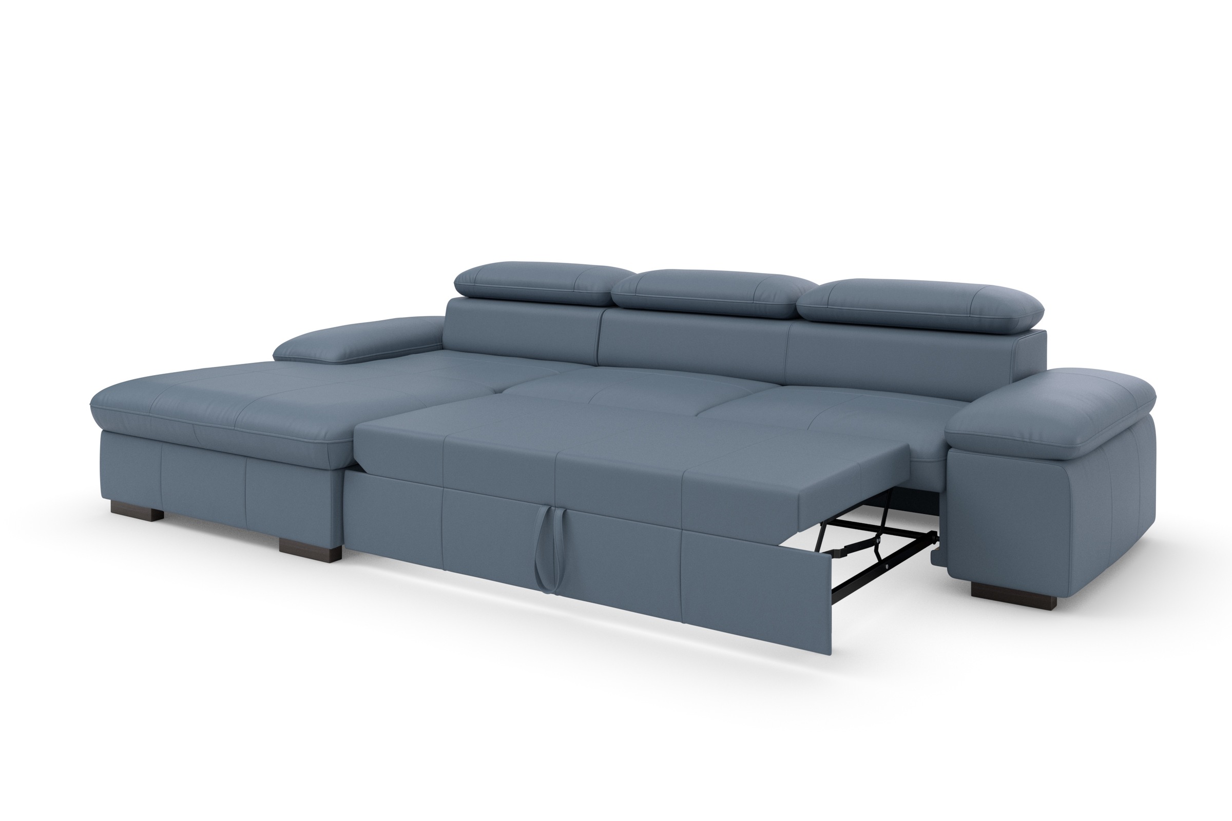 Home affaire Ecksofa »Alberto L-Form«, mit Kopfteilverstellung, wahlweise mit Bettfunktion