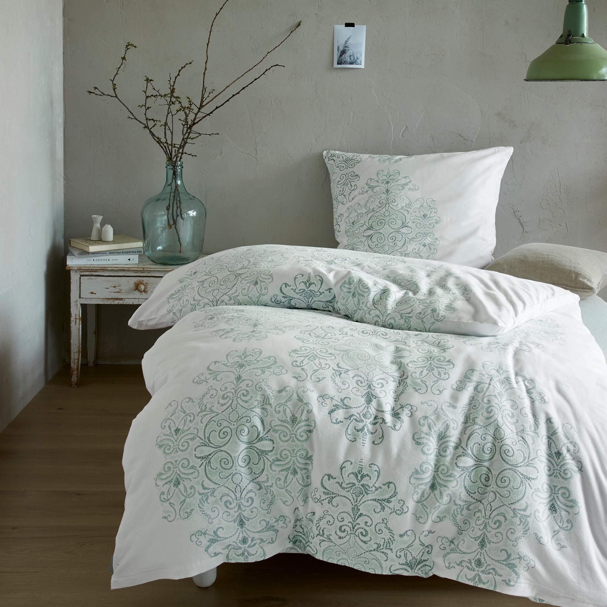 Zeitgeist Bettwäsche »Orient in Gr. 135x200 oder 155x220 cm«, mit dezenten Ornamenten, Bettwäsche aus Baumwolle mit Reißverschluss