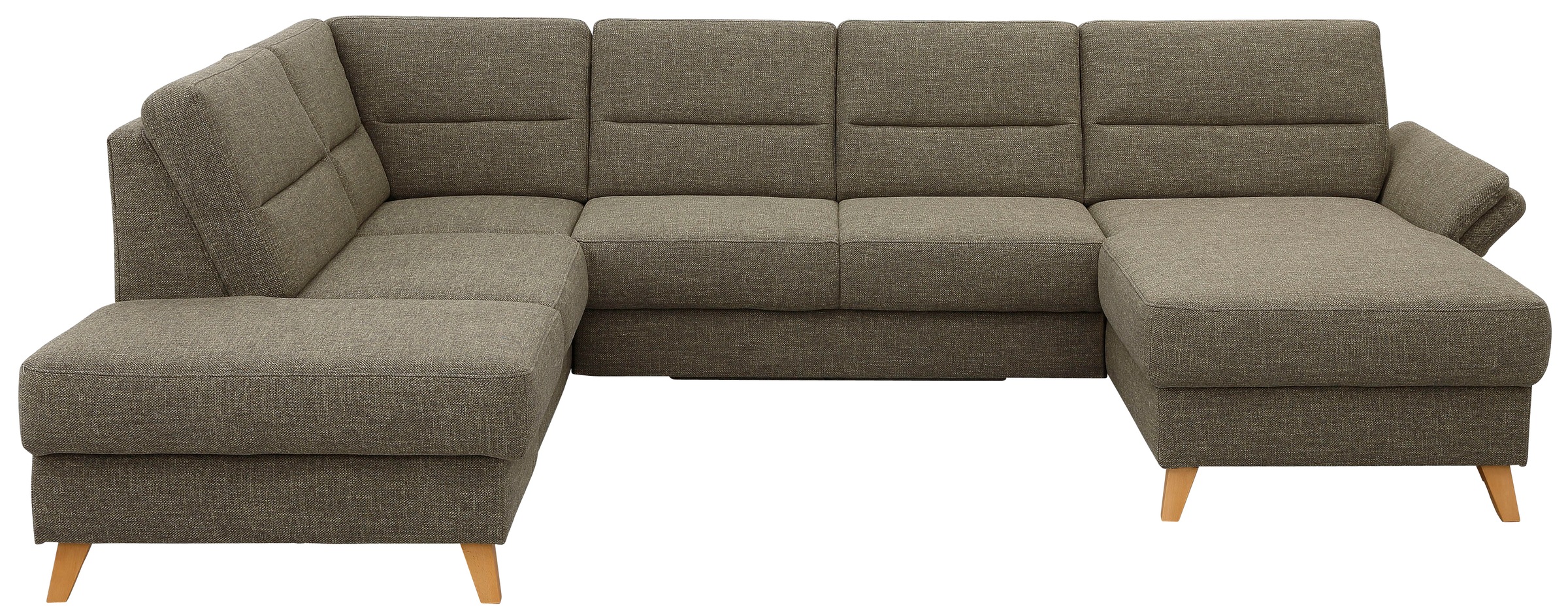 Home affaire Wohnlandschaft »Westerland U-Form« Federkern, wahlweise Bettfu günstig online kaufen