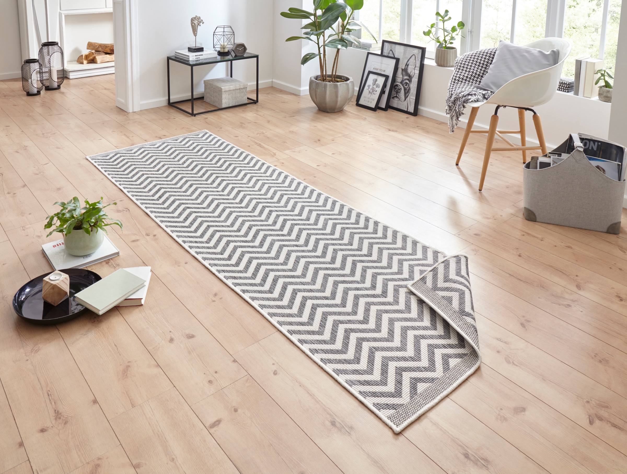 NORTHRUGS Teppich "Palma Wendeteppich" rechteckig 5 mm Höhe In-& Outdoor, W günstig online kaufen