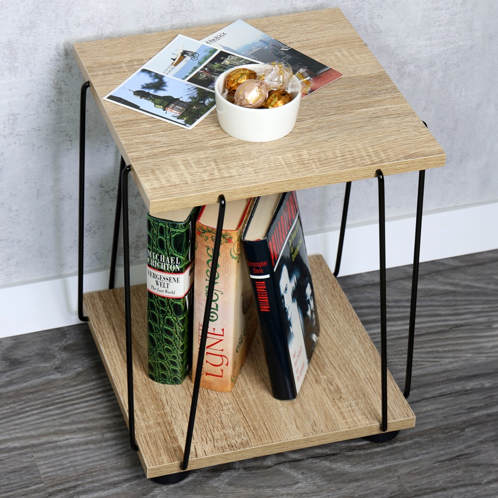 KESPER® Beistelltisch »Tisch mit 2 Ablagen, Höhe ca. 38,5 cm« 1 Stk. tlg. i günstig online kaufen