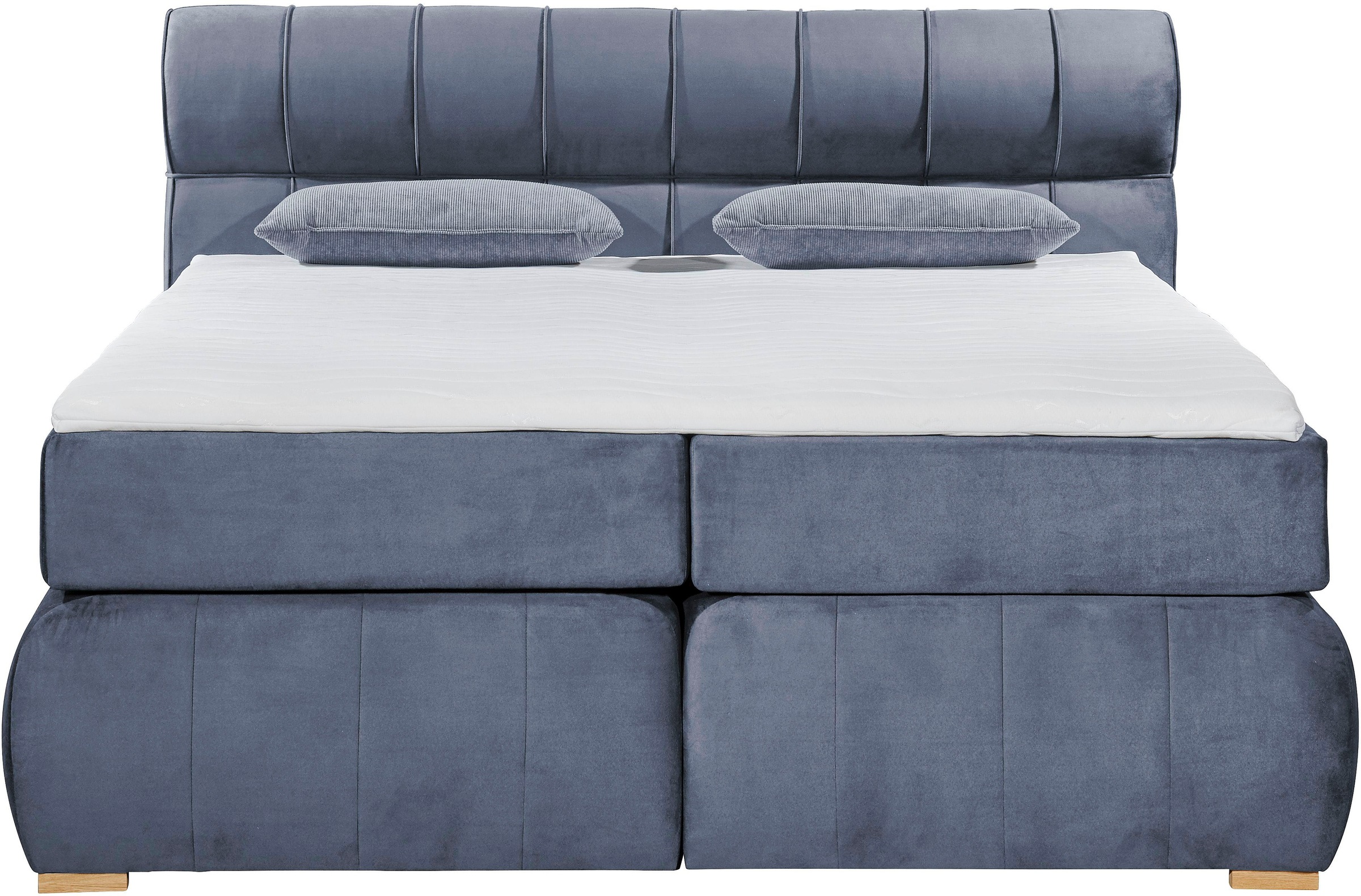 Places of Style Boxspringbett »Felicia«, in H4, inkl. Topper und Bettkasten