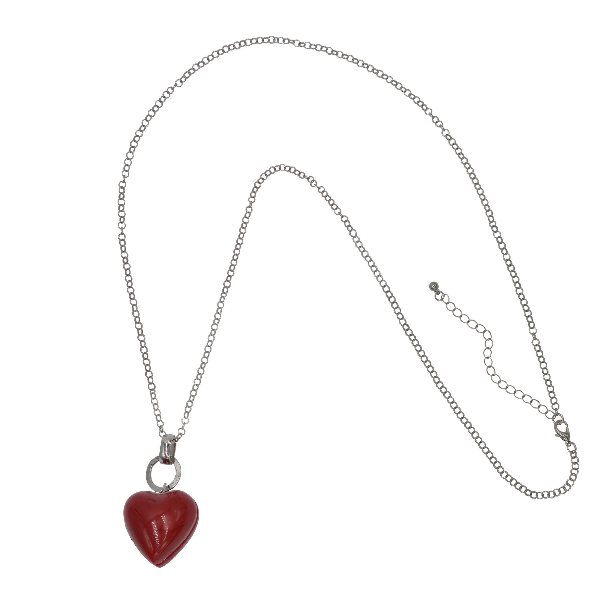 Firetti Herzkette »Schmuck Geschenk Big Red Heart«