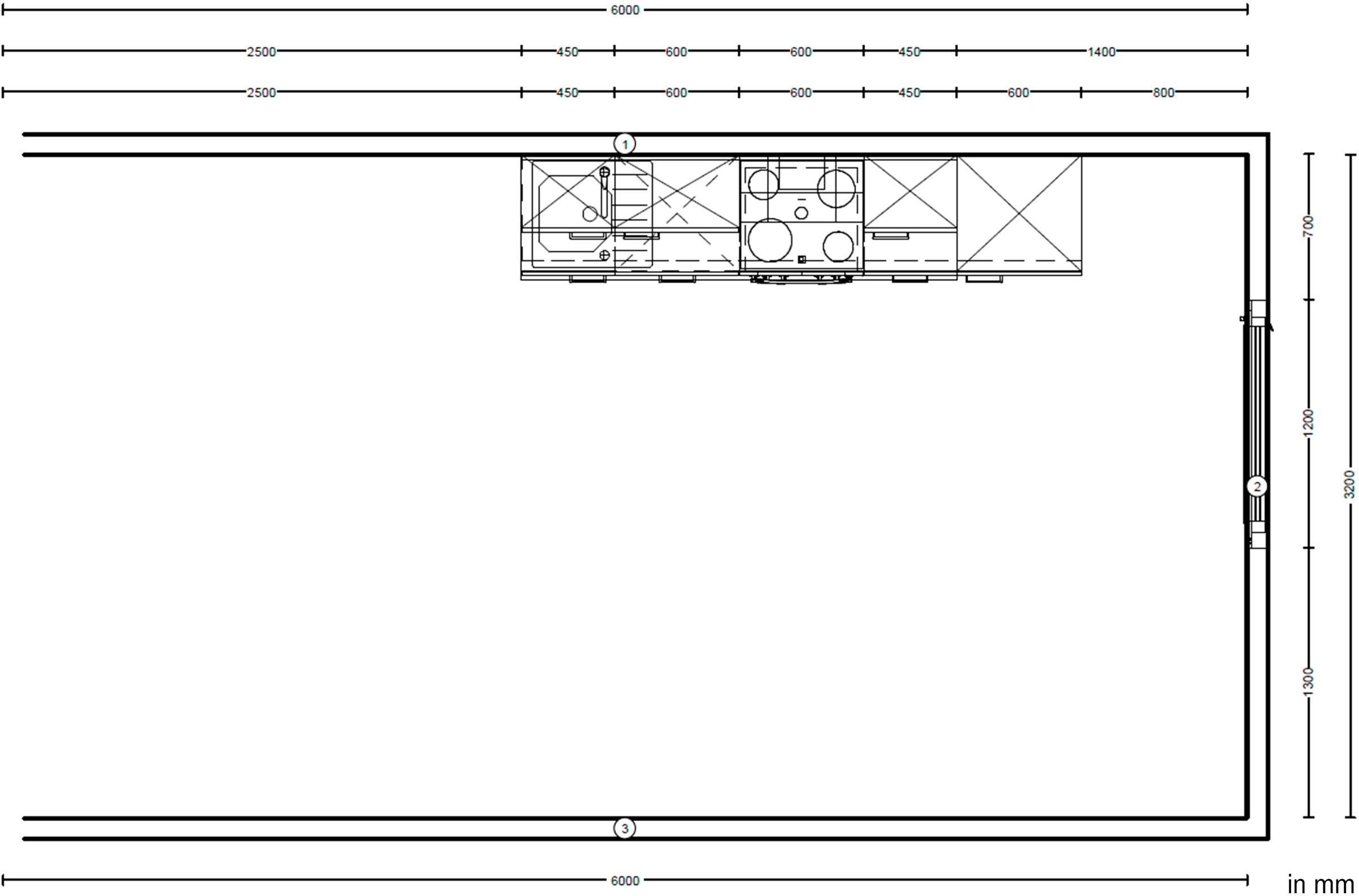 nobilia® Küchenzeile »"Touch II"«, vormontiert, Ausrichtung wählbar, Breite 270 cm, wahlw. mit E-Geräten