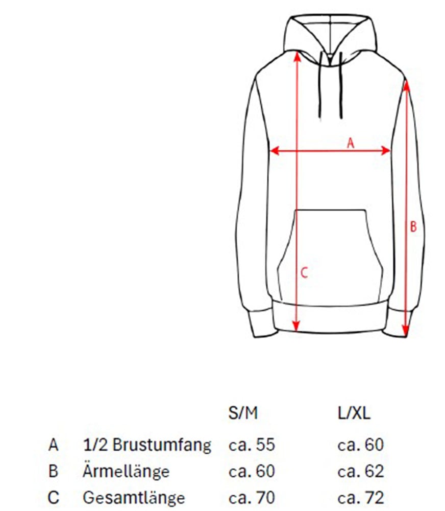 Zwillingsherz Hoodie »"Smile More"«, miz fröhlicher Stickerei und Neonbündchen