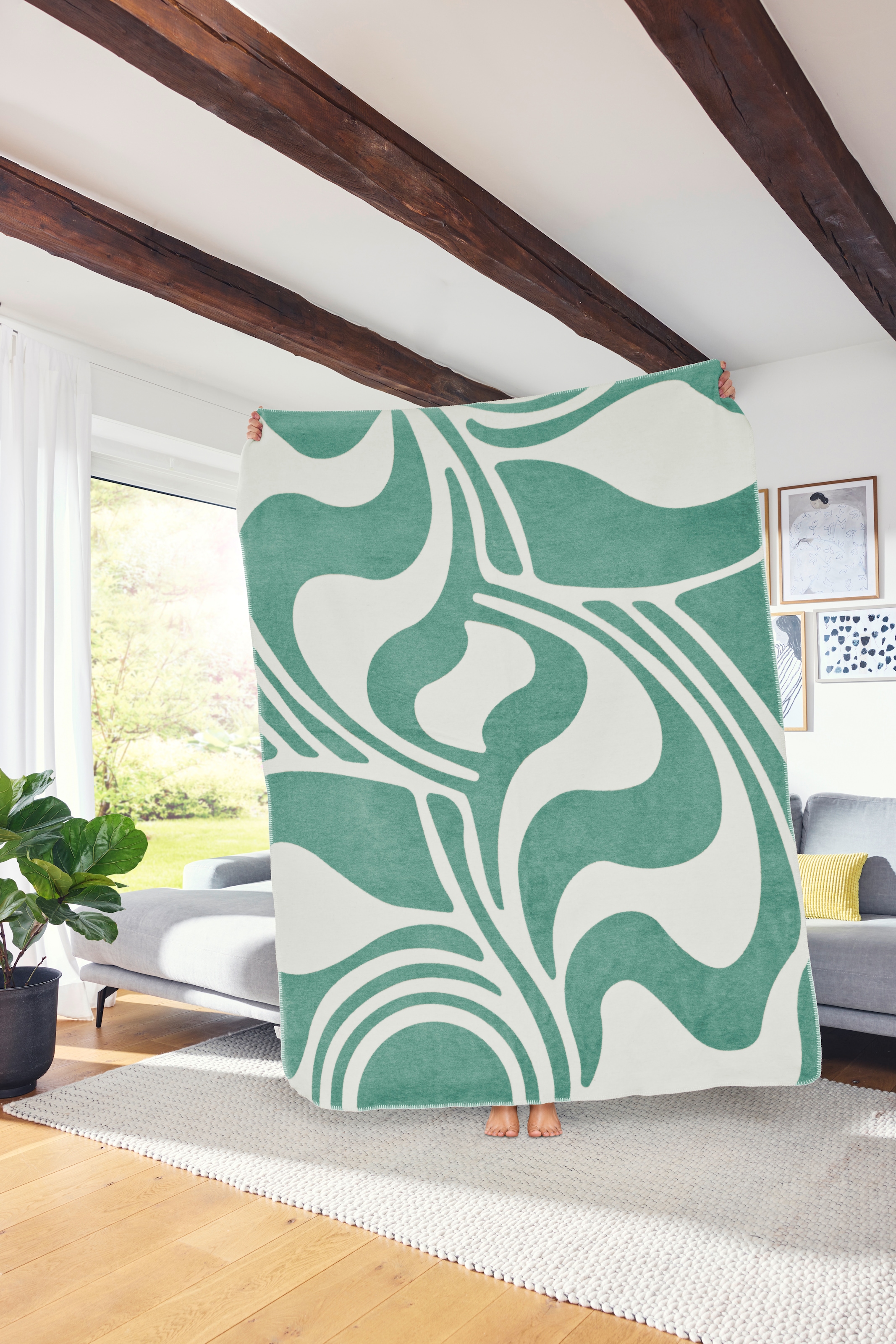 IBENA Wohndecke »Bayamo« im trendigen Design