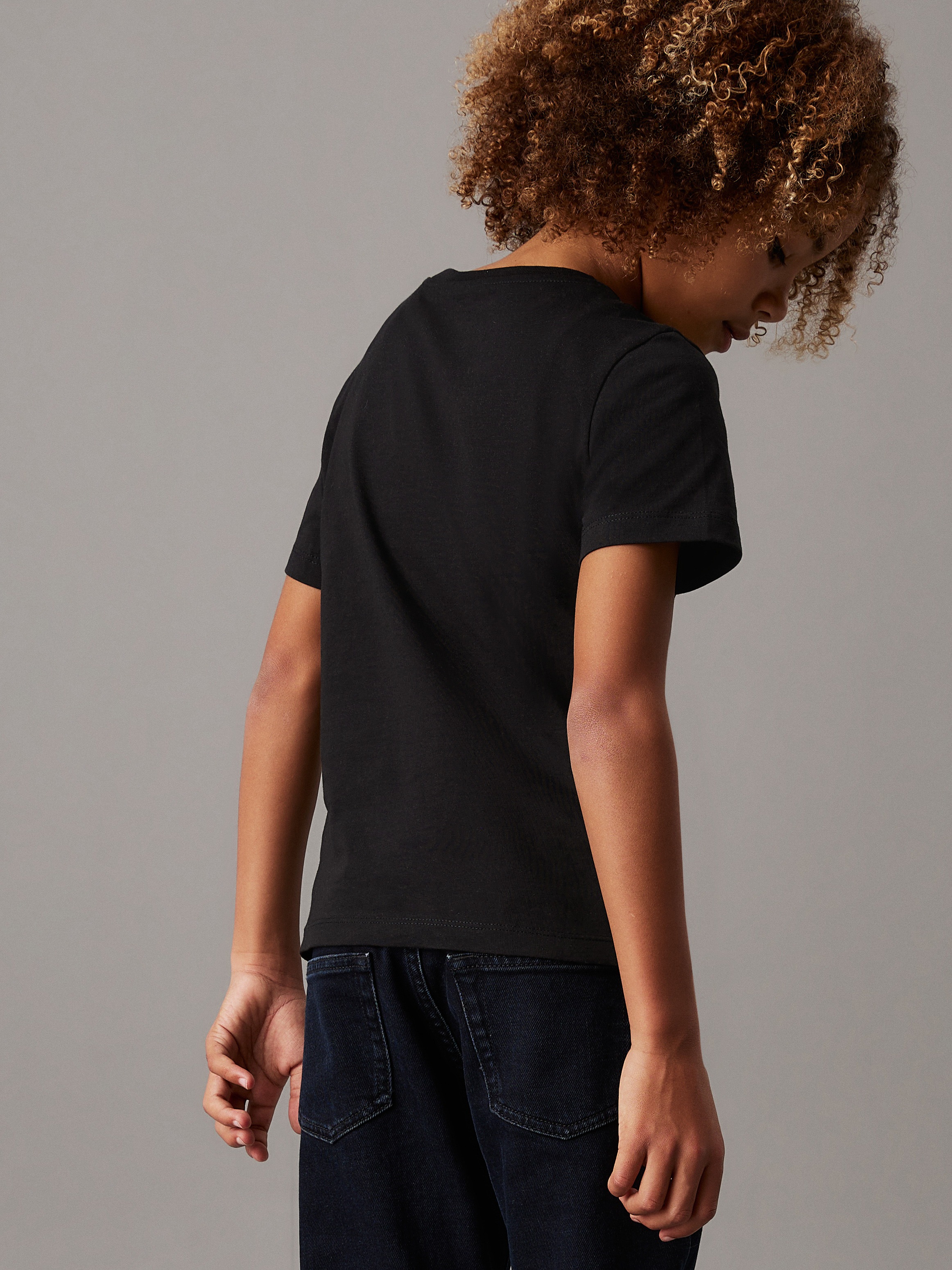 Calvin Klein Jeans T-Shirt »2-PACK MONOGRAM TOP«, (2 tlg.), für Kinder bis 16 Jahre mit Logoprägung