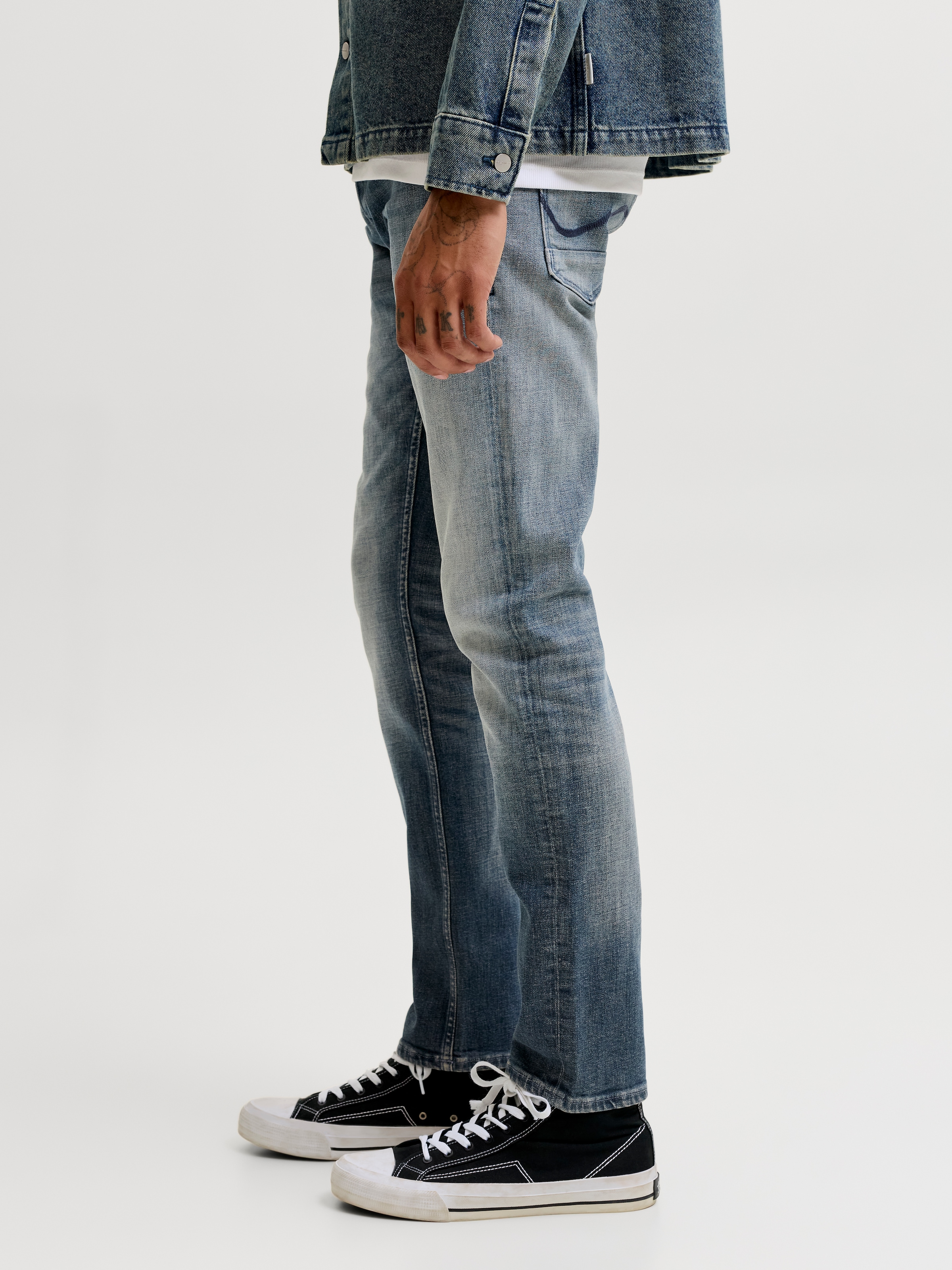 Jack & Jones Slim-fit-Jeans »JJIGLENN JJROY JJ 367 SN« Baumwollmischung, slim fit