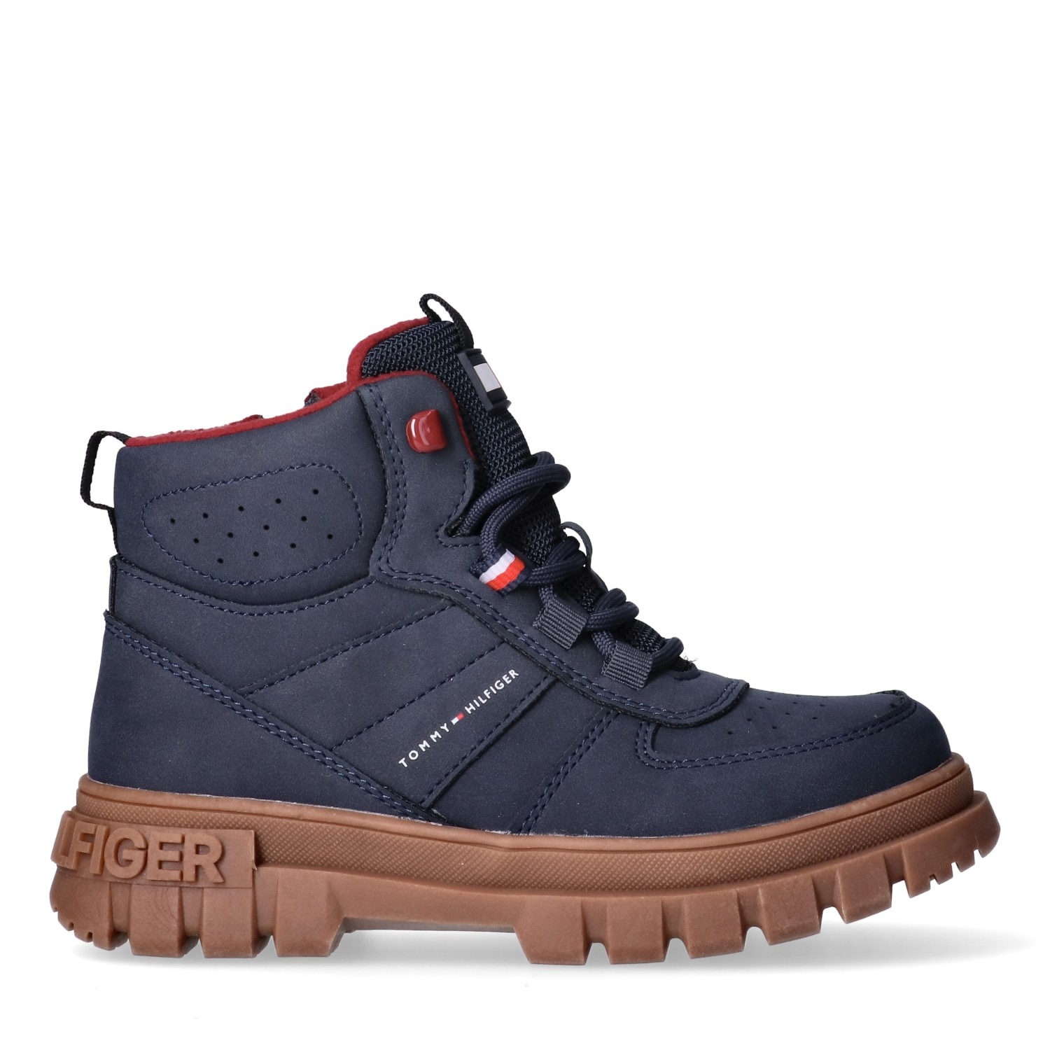 Tommy Hilfiger Schnürboots, Chunky Boots, Winterboots mit Blockabsatz