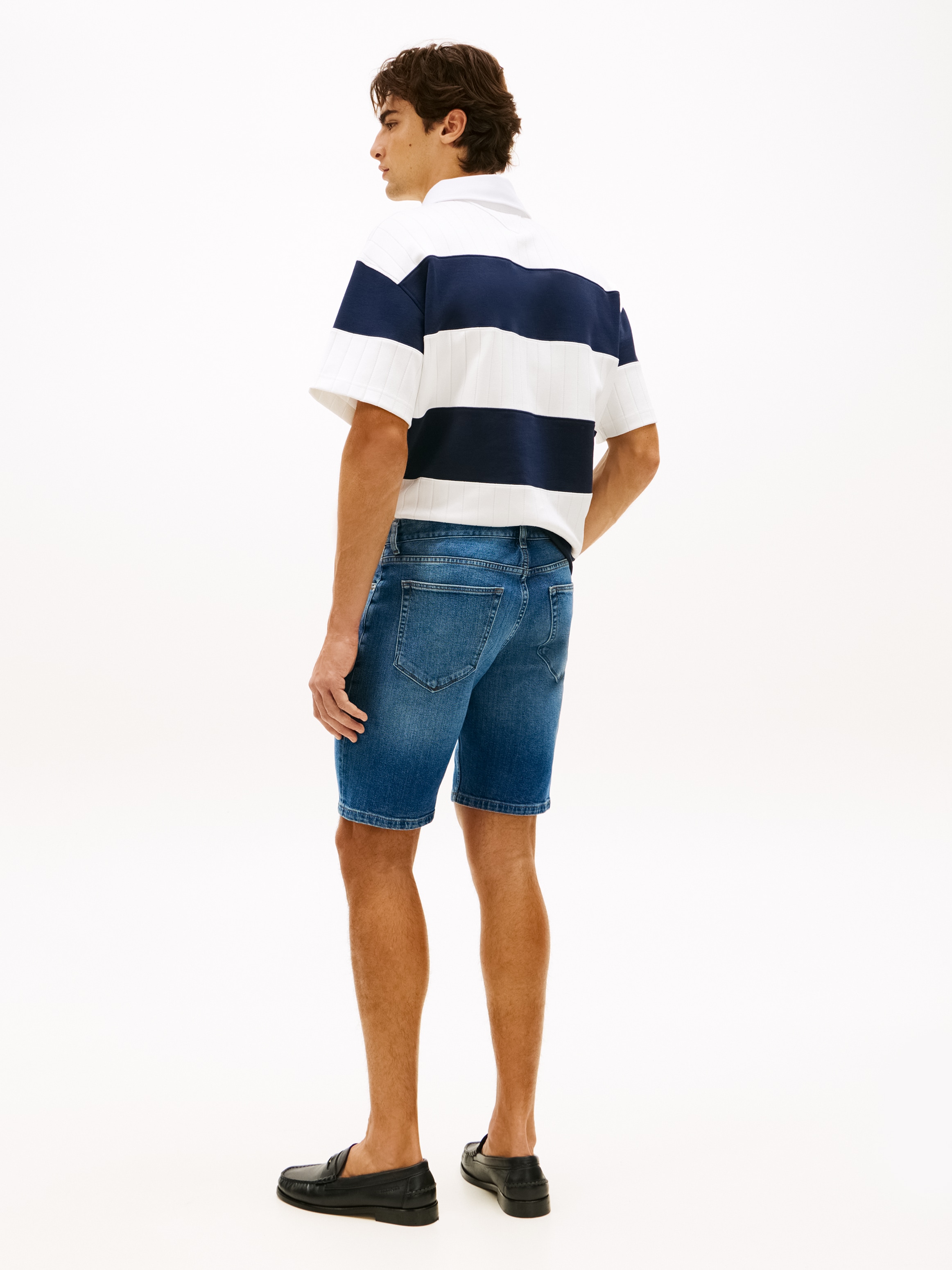 Tommy Hilfiger Jeansshorts »DENTON« Straight Fit mit Fade-Effekt