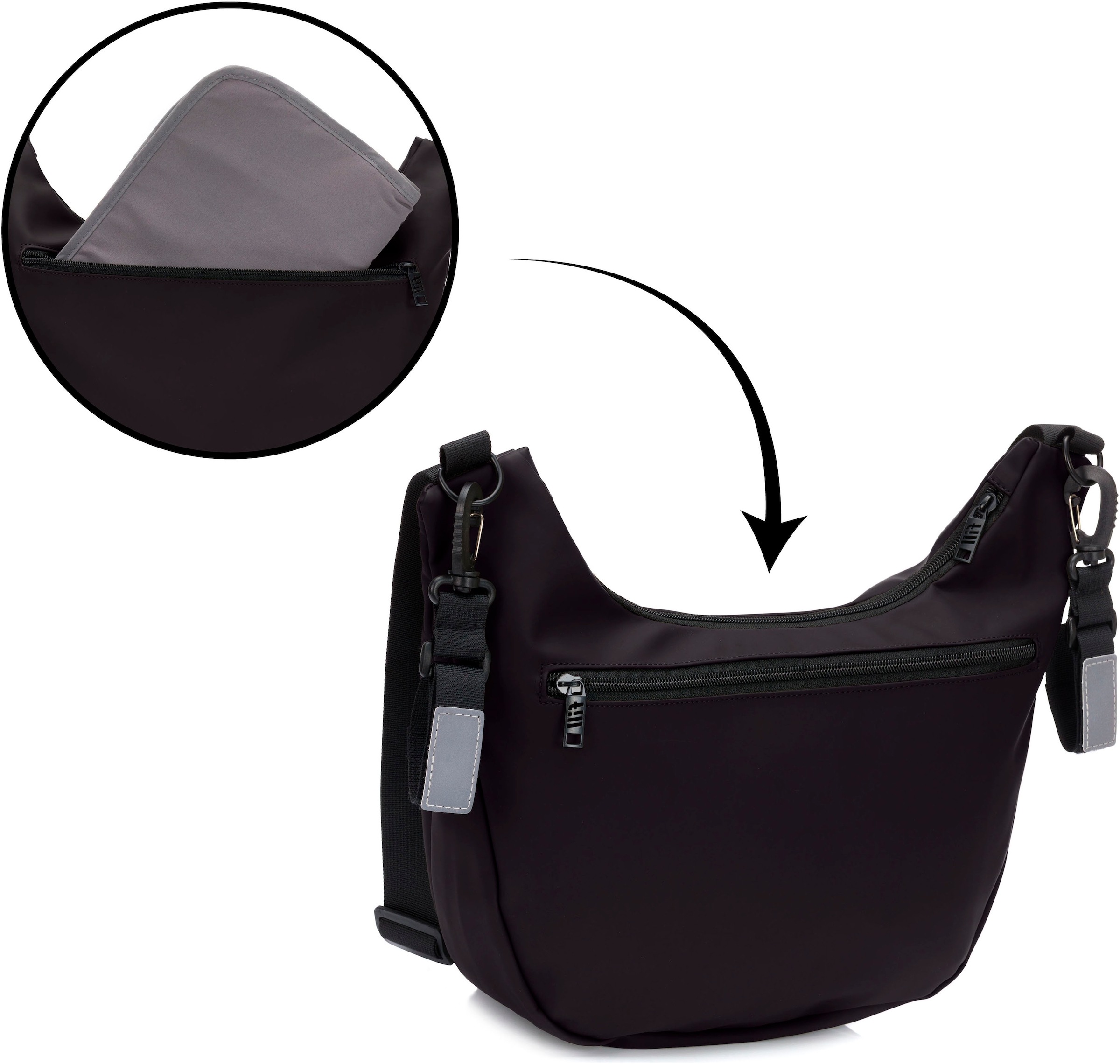 Fillikid Wickeltasche »Daybag«, inklusive Flaschenhalter (isoliert)