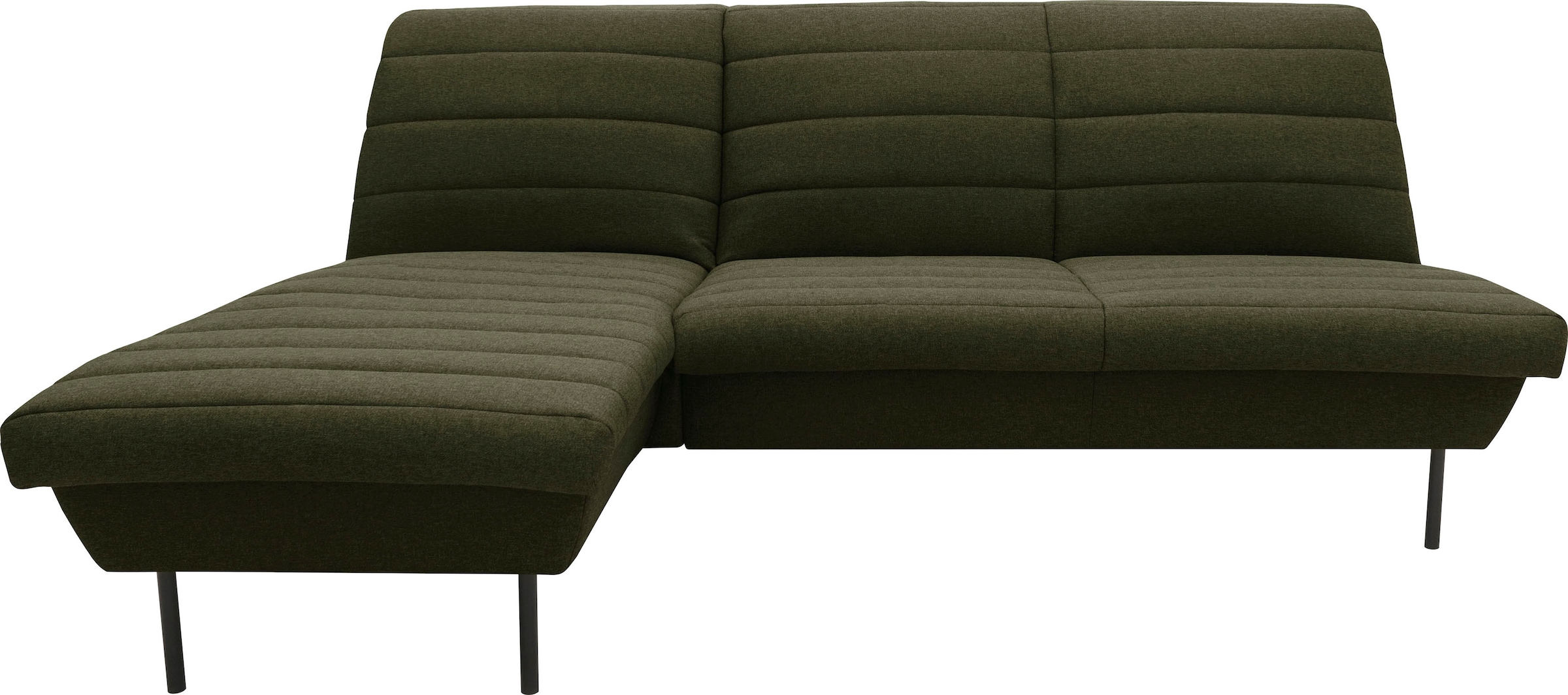 LOOKS by Wolfgang Joop Ecksofa »LOOKS IX L-Form« Quersteppung, ohne Armlehnen