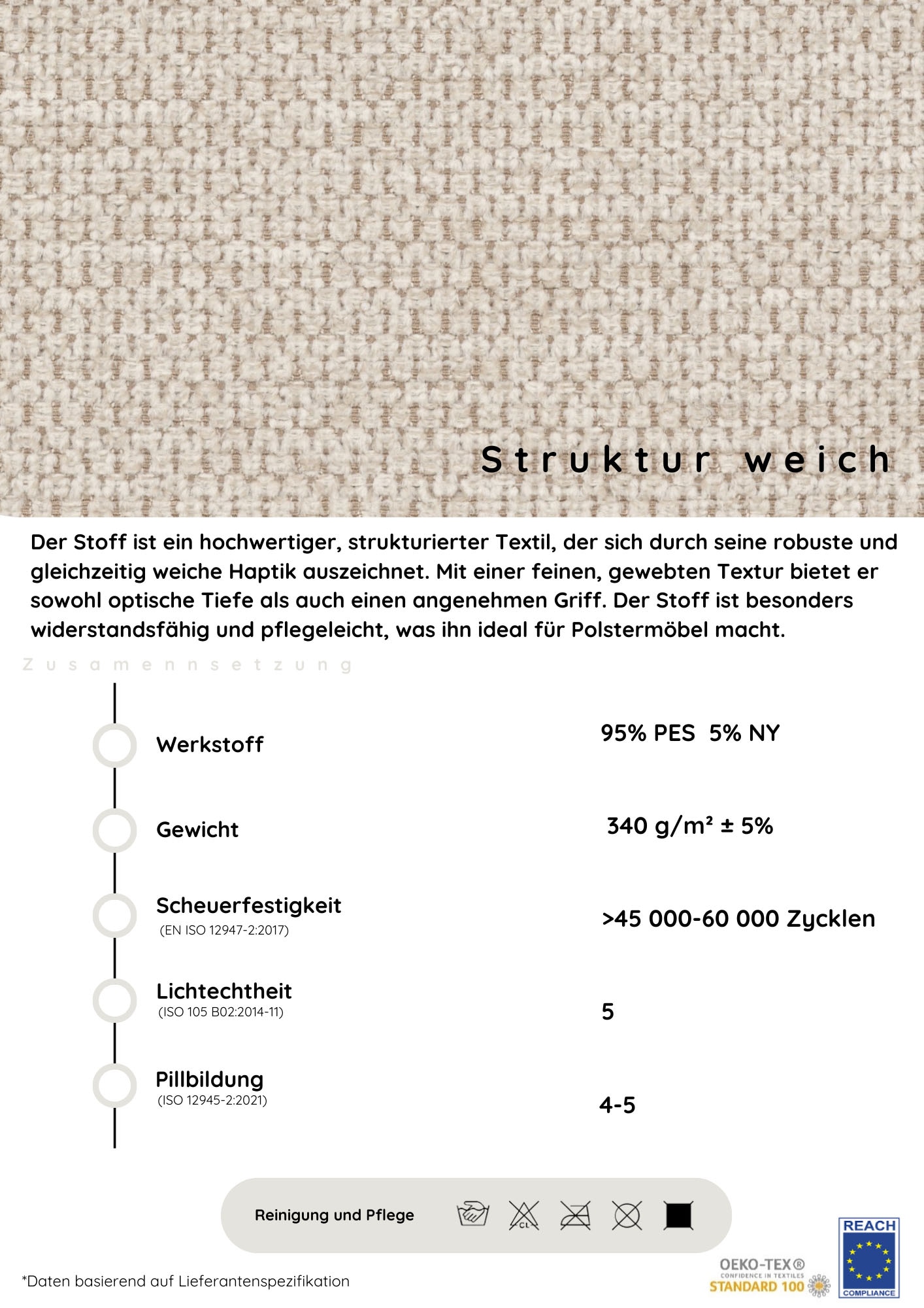 OTTO home Wohnlandschaft »Cosy U-From Breite 309 cm, Sitzaufbau im Sandwich-Federkern« Bezüge in Cord oder Struktur weich wählbar mit Kaltschaumauflage