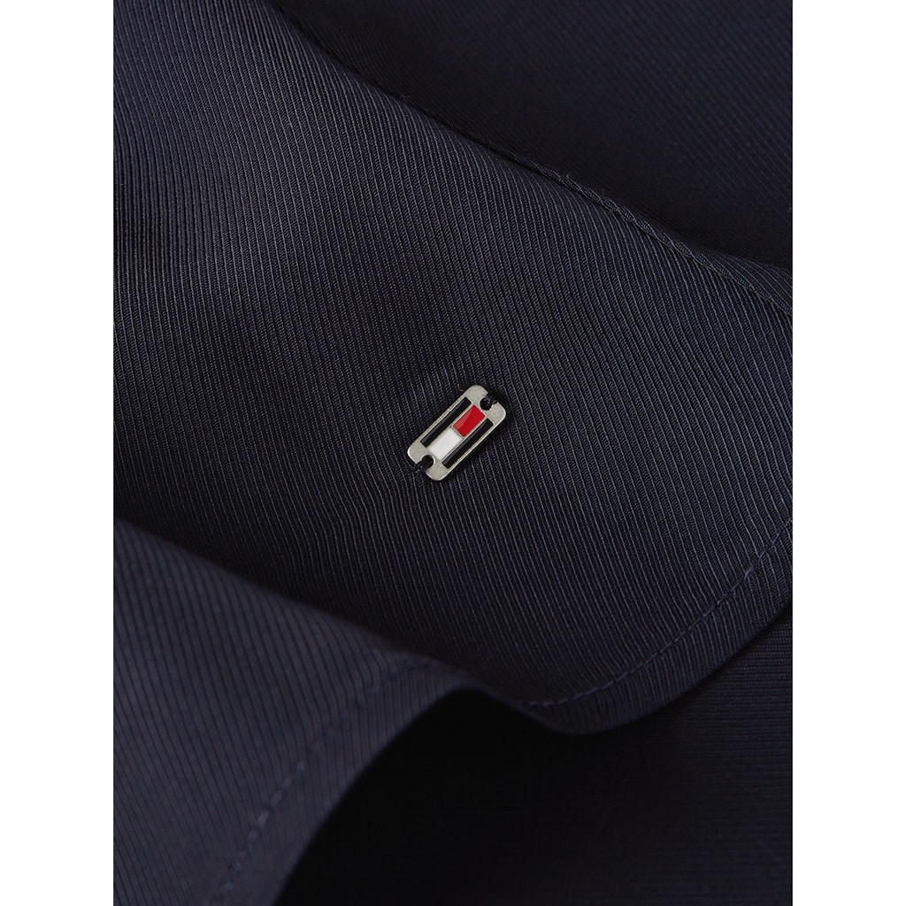 Tommy Hilfiger Blusenkleid »SEAL AOP F&F KNEE DRESS«, mit Logopatch
