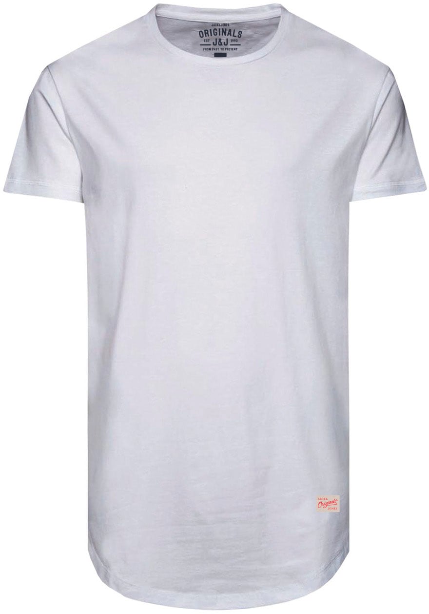 Jack & Jones PlusSize T-Shirt »NOA TEE«, mit abgerundetem Saum, bis Größe 6XL