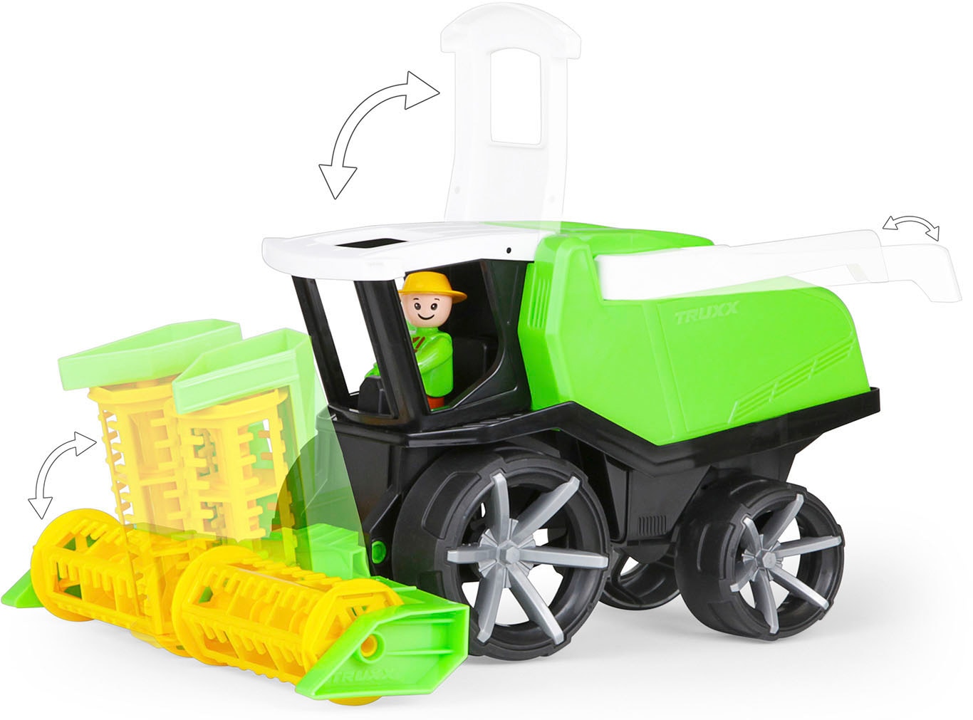Lena® Spielzeug-Mähdrescher »TRUXX²« inklusive Spielfigur; Made in Europe