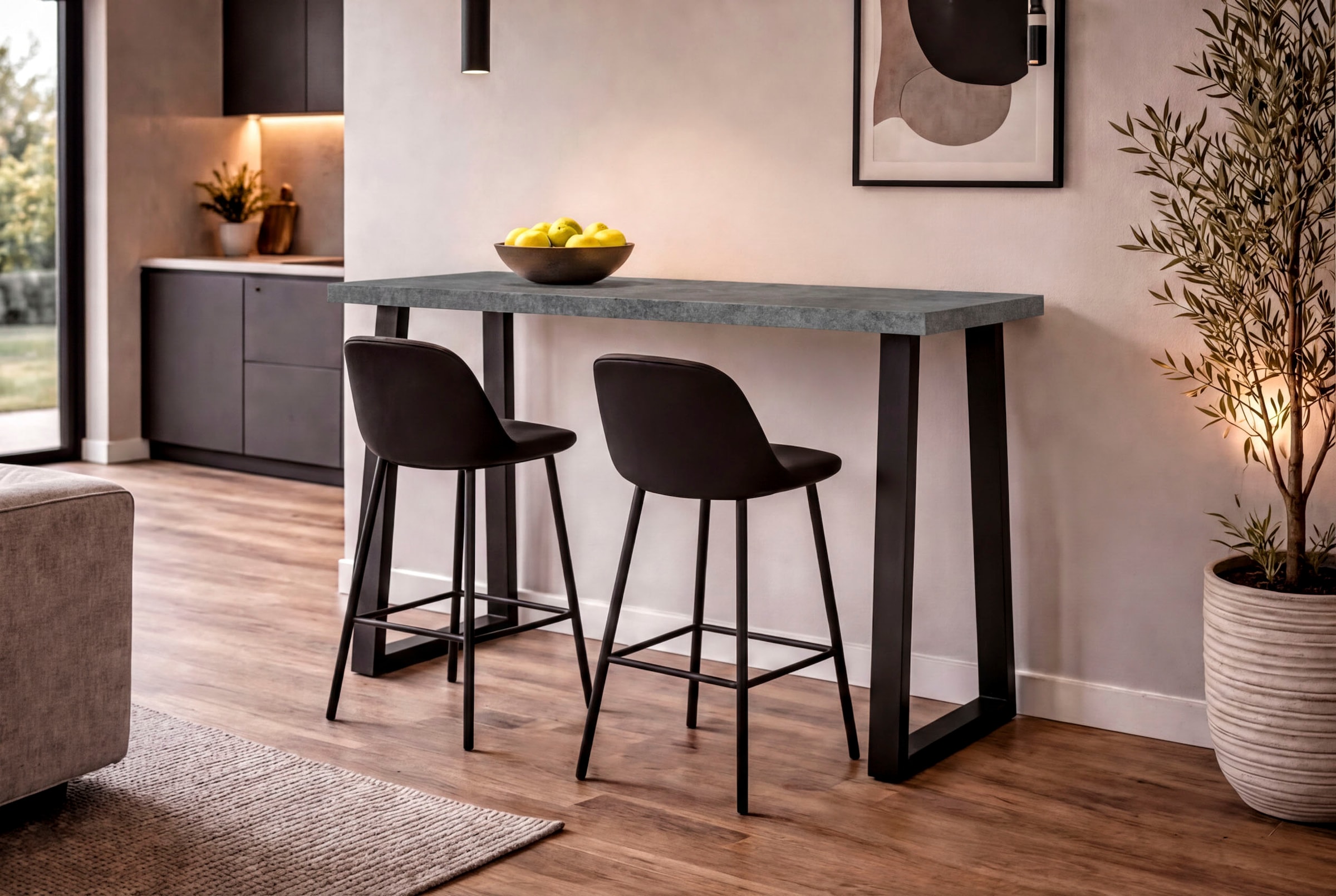 Mäusbacher Tresentisch »Bartresentisch Metall« Bartresentisch Metallgestell, Höhe 109 cm