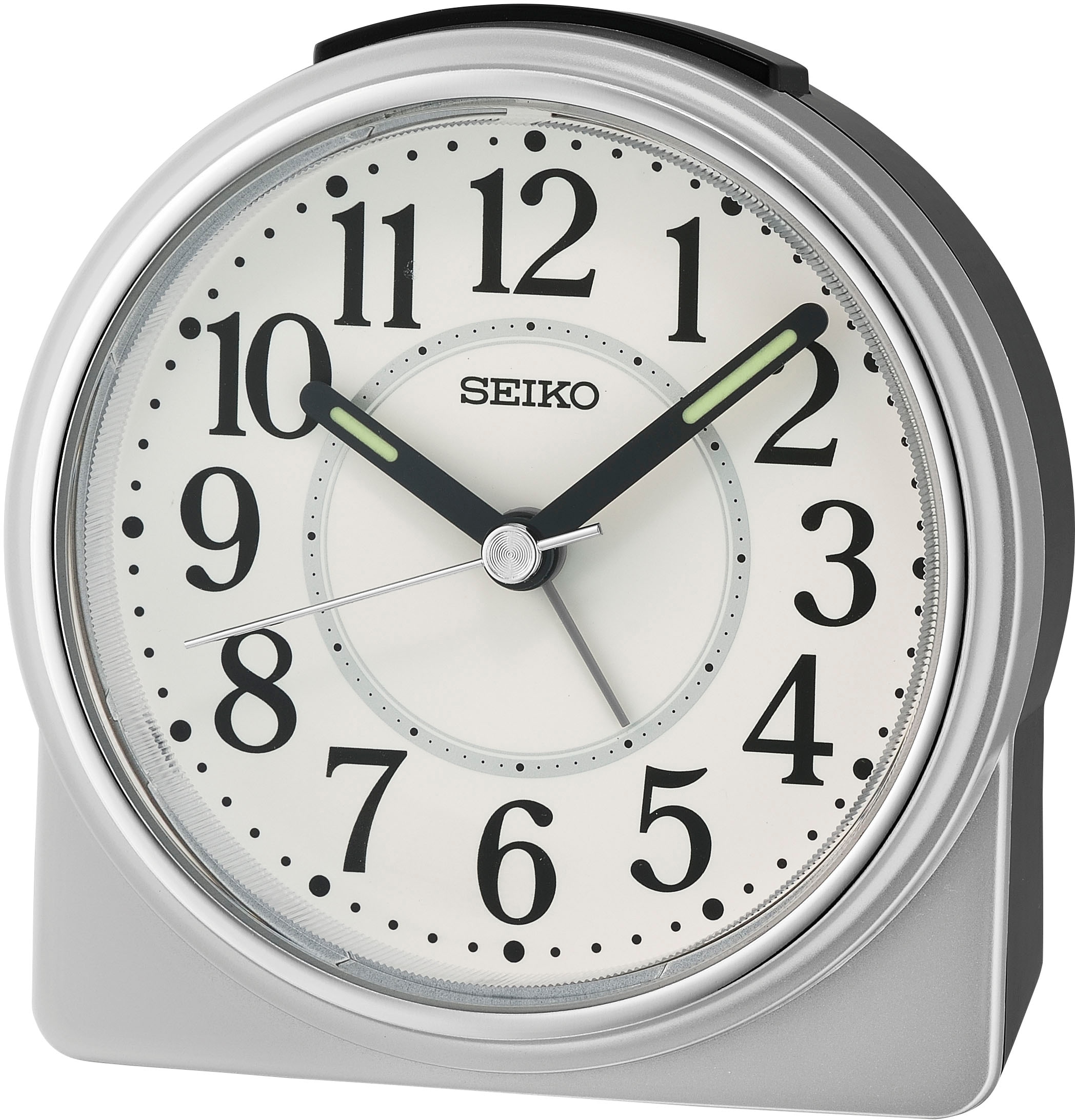 Seiko Quarzwecker »QHE198S«, Wecker, Schlafzimmer, Leuchtzeiger, Schlummerf günstig online kaufen