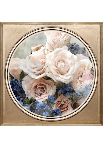 Acrylglasbild »Bunter Blumenstrauß III«