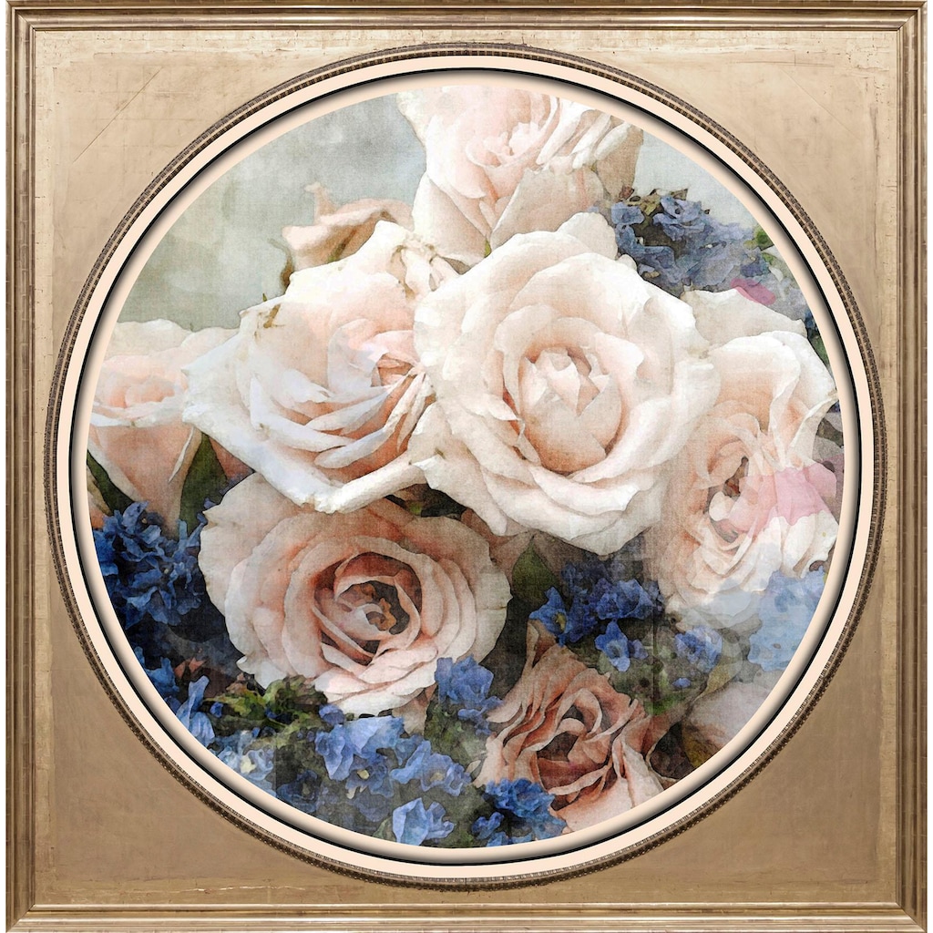 queence Acrylglasbild »Bunter Blumenstrauß III«