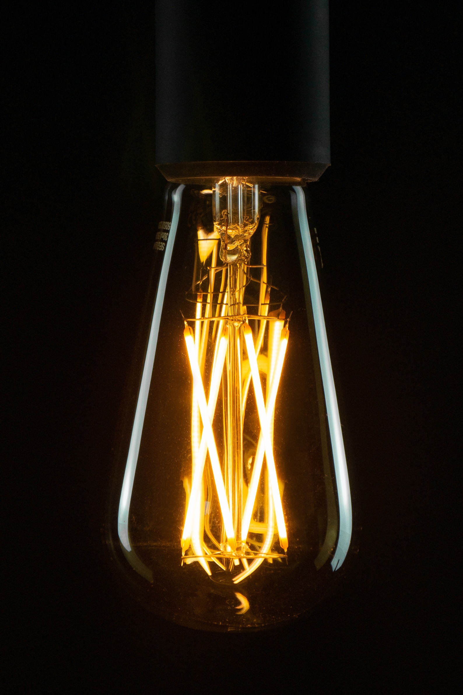 SEGULA LED-Leuchtmittel »LED Rustika Long Style smokey grau«, E27, Warmweiß günstig online kaufen