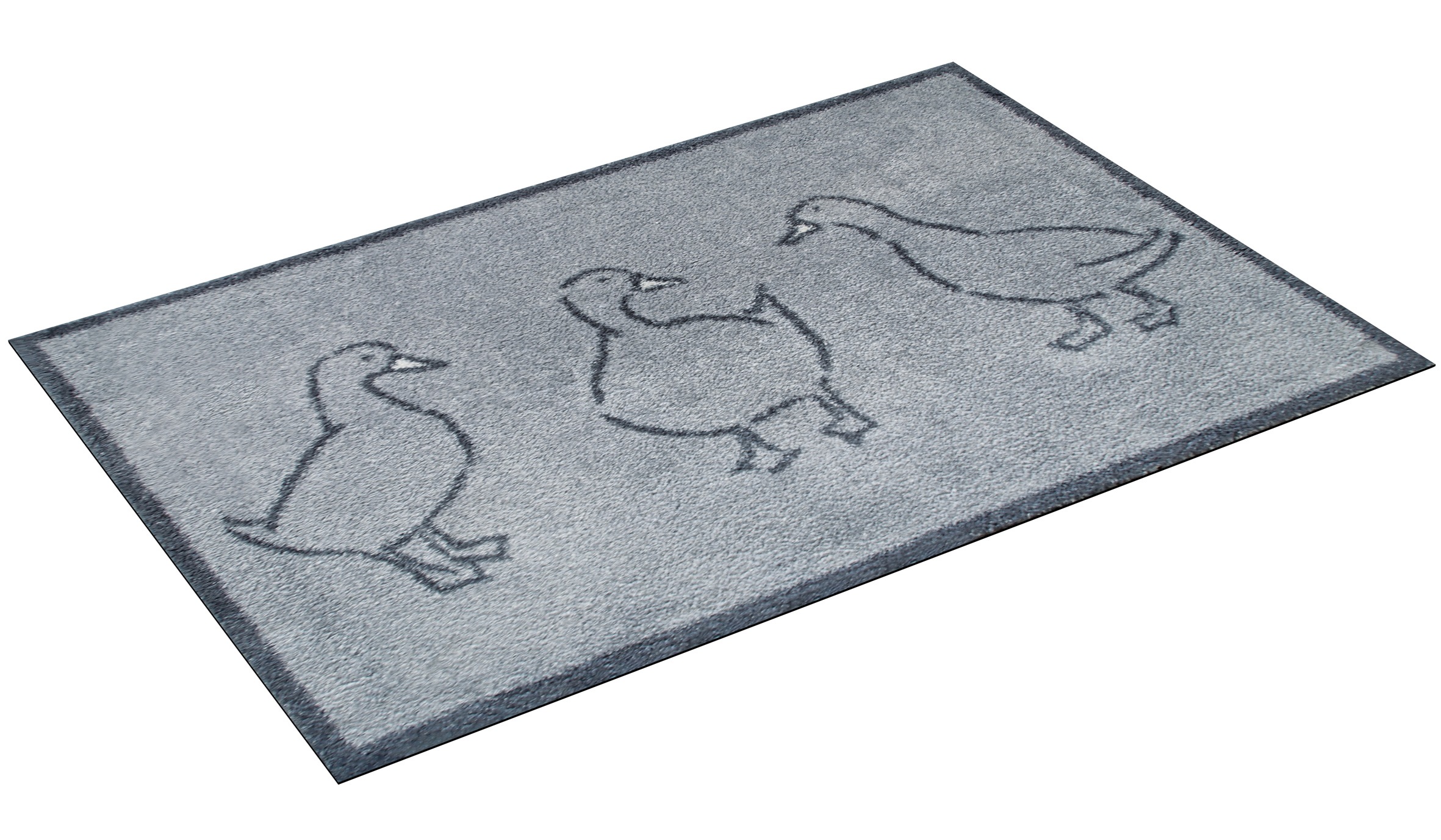 Turtle Mat Fußmatte »Ducks«, rechteckig, 9 mm Höhe