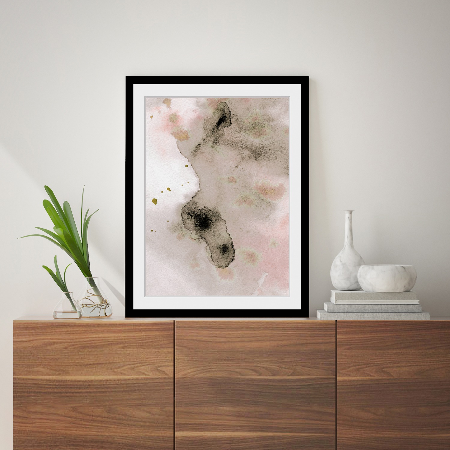 queence Bild »Sandra«, Abstrakt-Kunst-Figuren, HD Premium Poster-Druck inkl günstig online kaufen