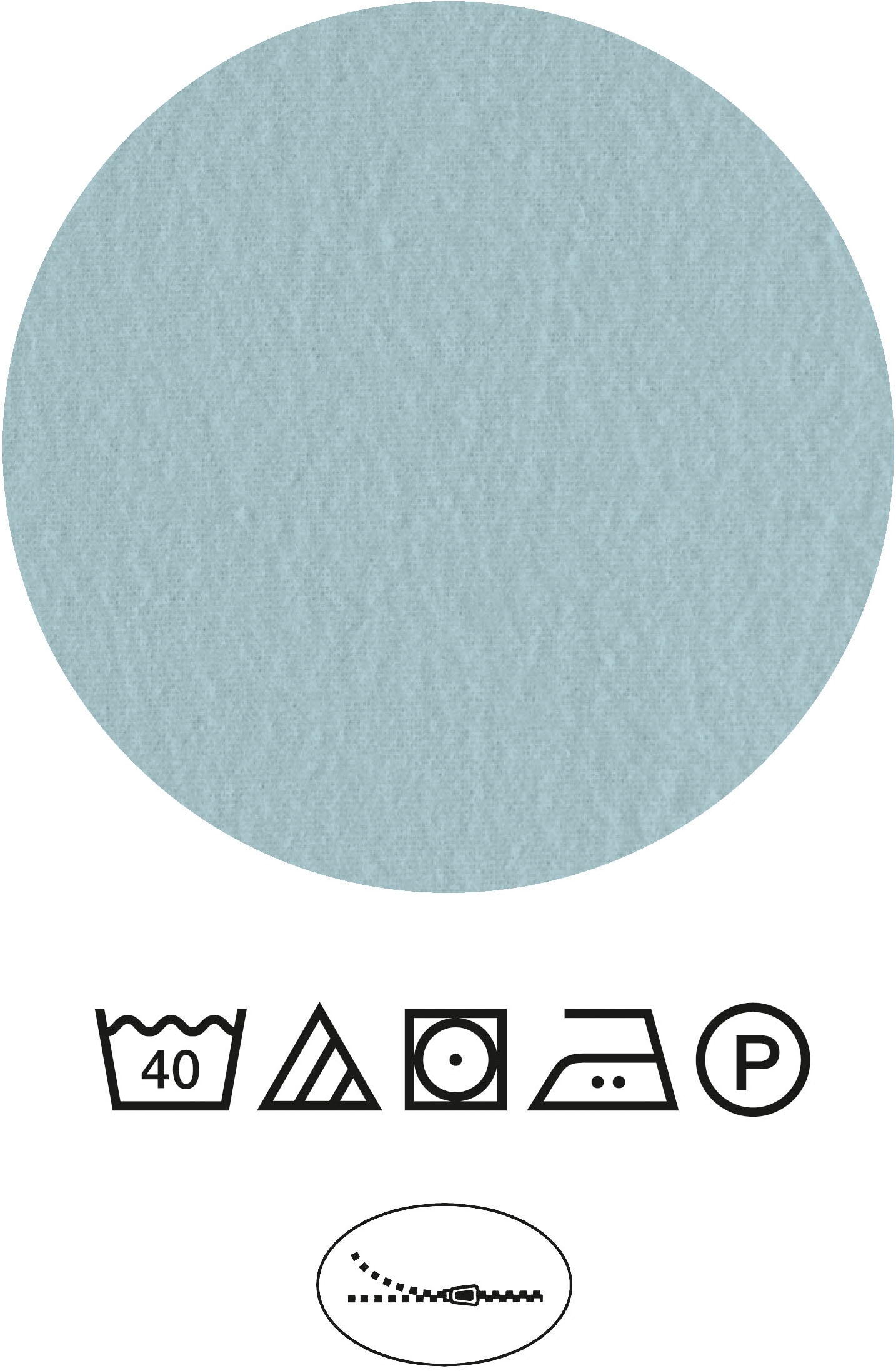 Castell - Markenbettwäsche Bettwäsche »0350355«, Poly-Cotton, wohlig warm, pflegeleicht, atmungsaktiv, Reißverschluss