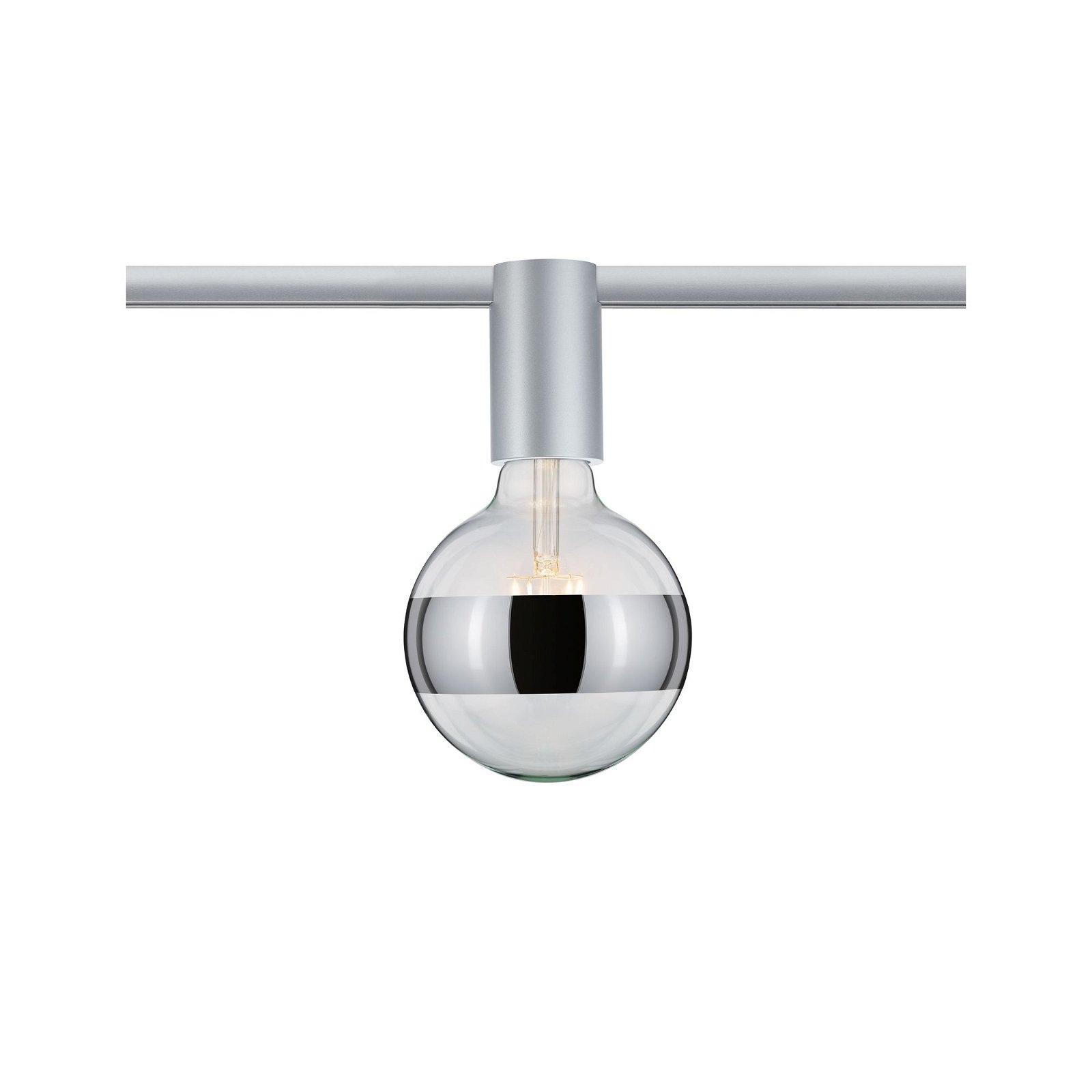 Paulmann Schienensystem-Leuchten »URail Schienenspot Socket Einzelspot E27 max. 20W 230V«, dimmbar