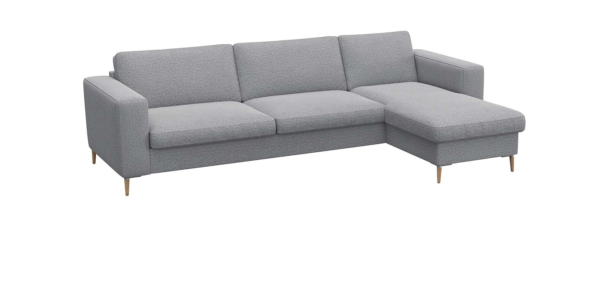 FLEXLUX Ecksofa »Fiore, super Sitzkomfort durch Kaltschaum im Sitz, L-Form« günstig online kaufen