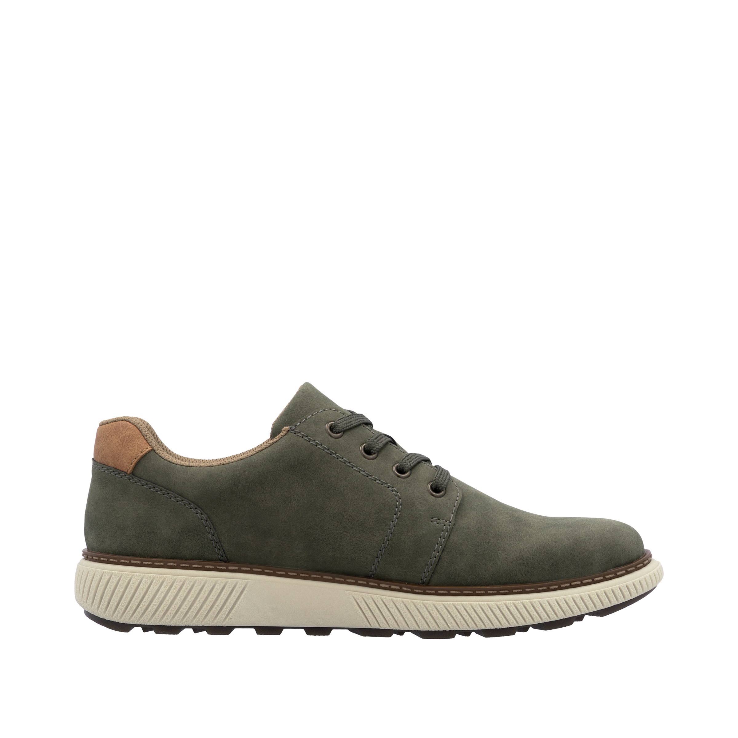 Rieker Sneaker, Halbschuh, Schnürschuh, Casual Sneaker mit weichem Schaftrand