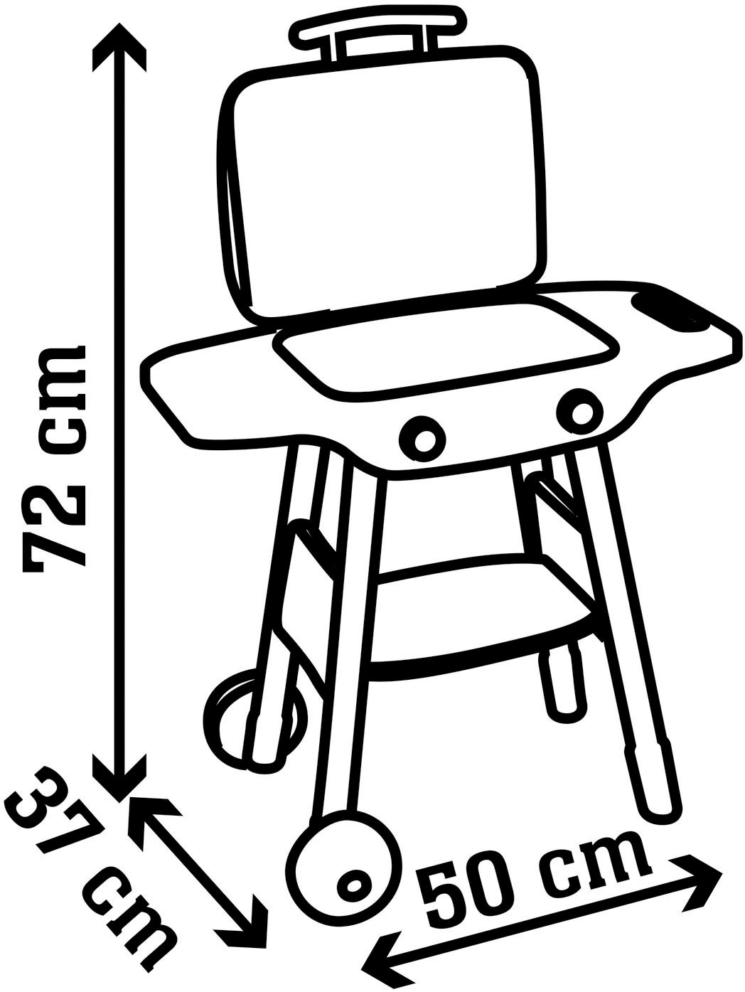 Smoby Kinder-Grill »Barbecue« Made in Europe